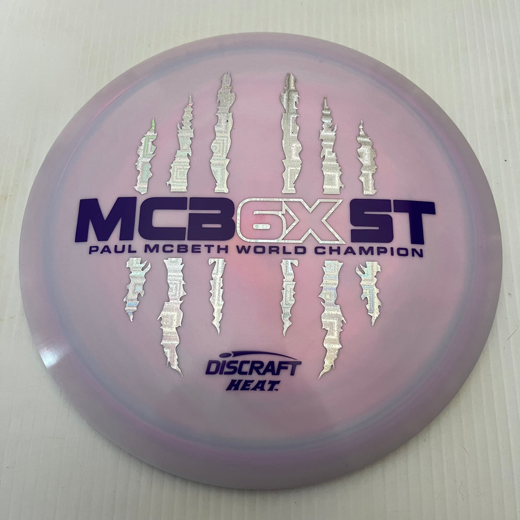 Discraft Paul McBeth 6x Claws Swirly ESP Heat 9/6/-3/1