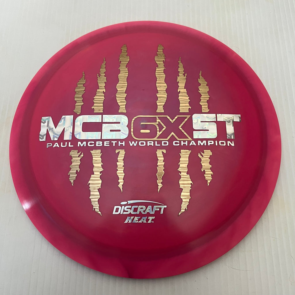 Discraft Paul McBeth 6x Claws Swirly ESP Heat 9/6/-3/1