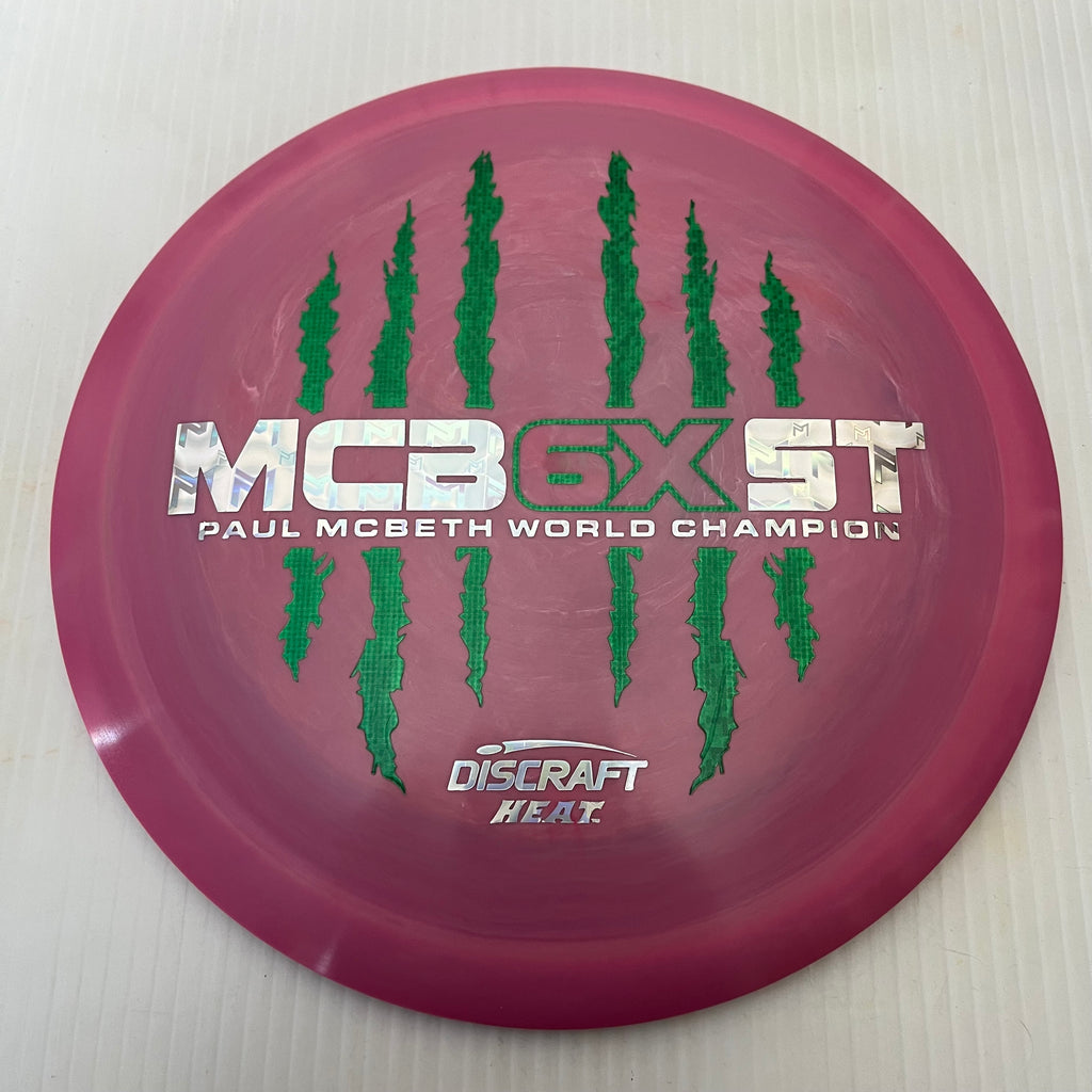 Discraft Paul McBeth 6x Claws Swirly ESP Heat 9/6/-3/1