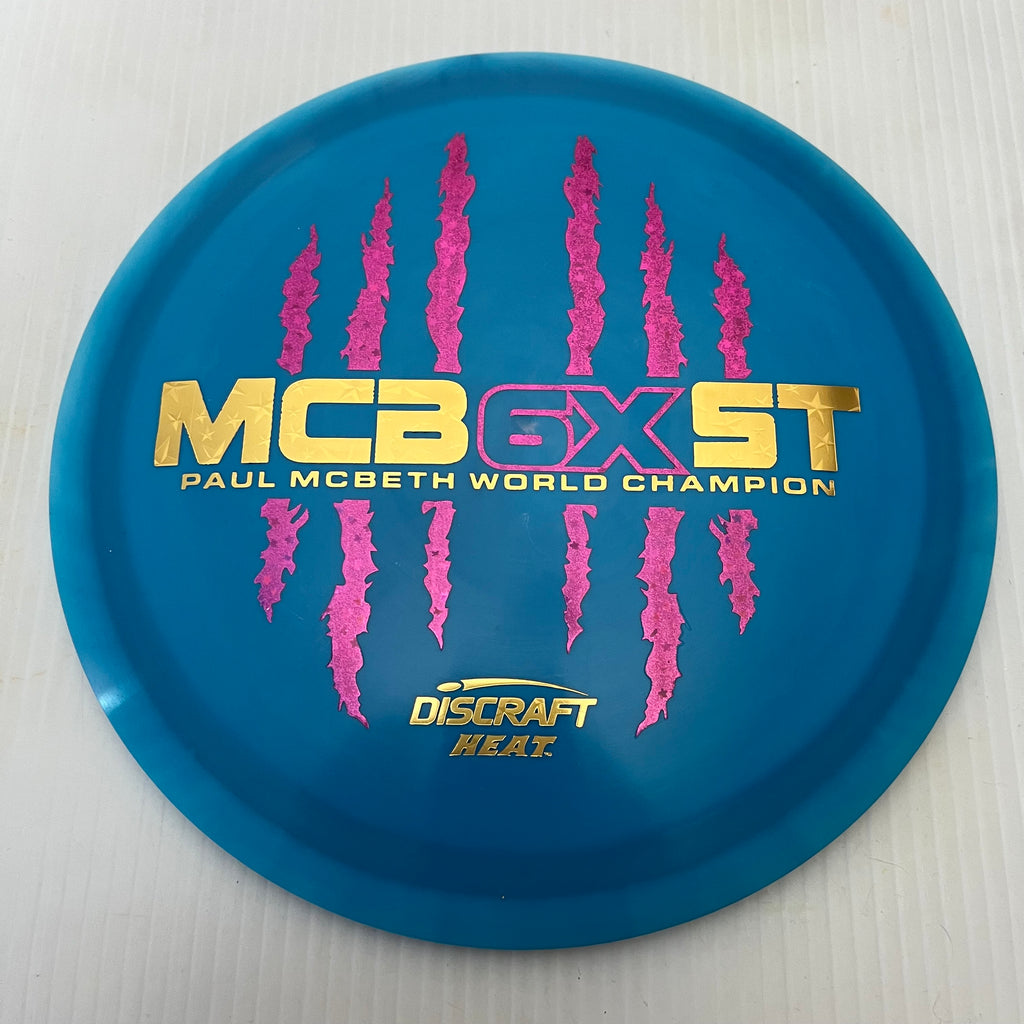 Discraft Paul McBeth 6x Claws Swirly ESP Heat 9/6/-3/1