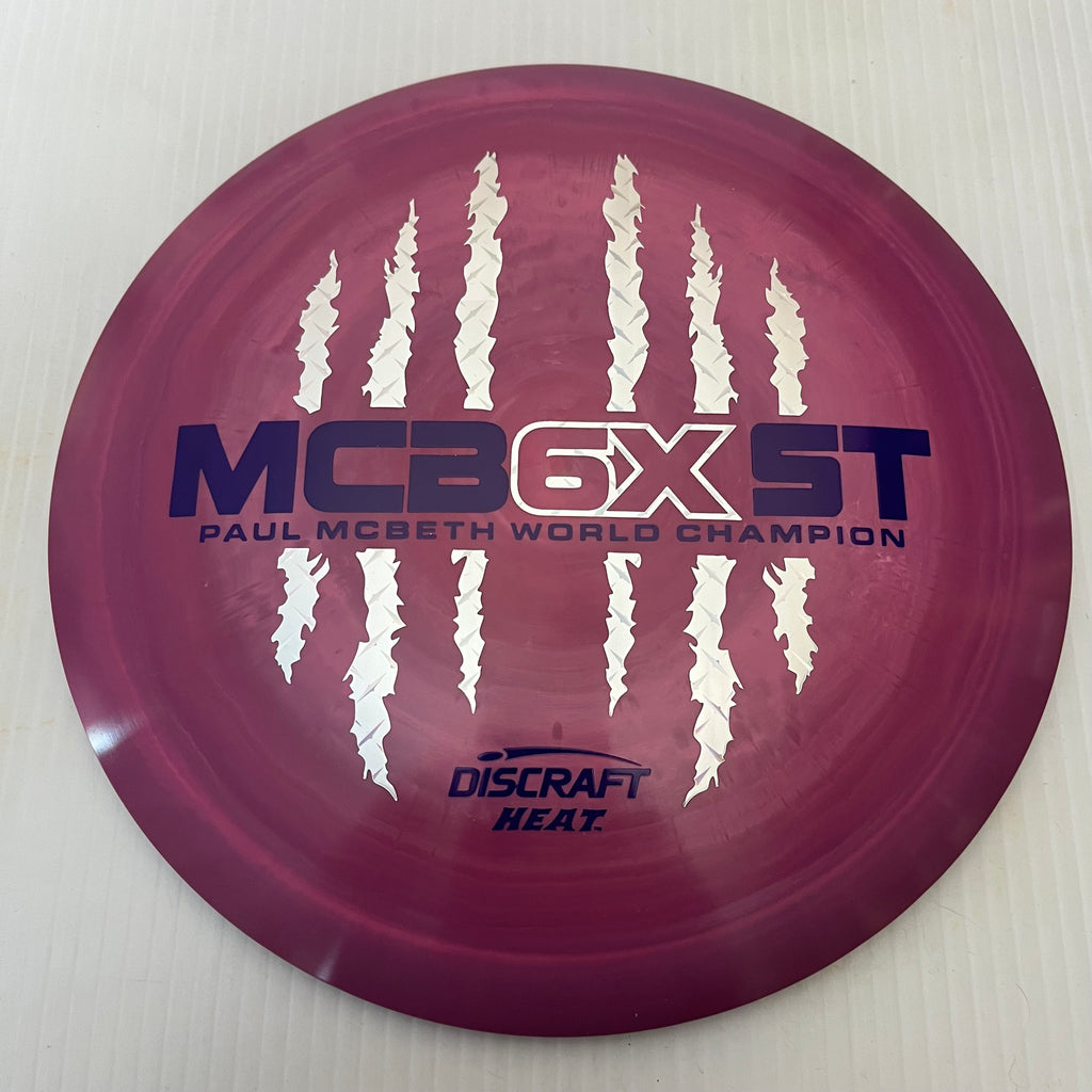 Discraft Paul McBeth 6x Claws Swirly ESP Heat 9/6/-3/1