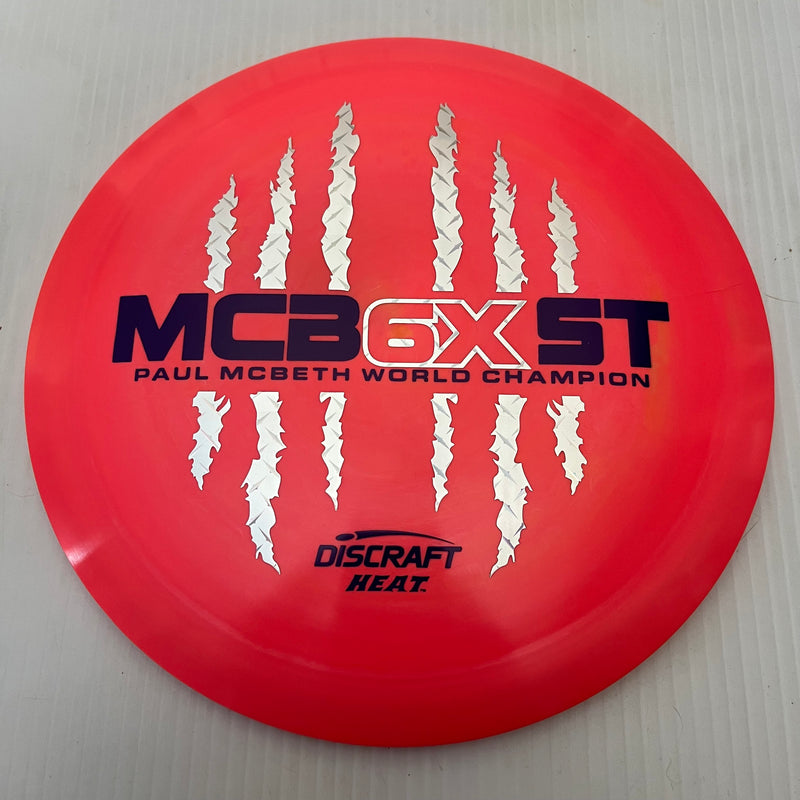 Discraft Paul McBeth 6x Claws Swirly ESP Heat 9/6/-3/1