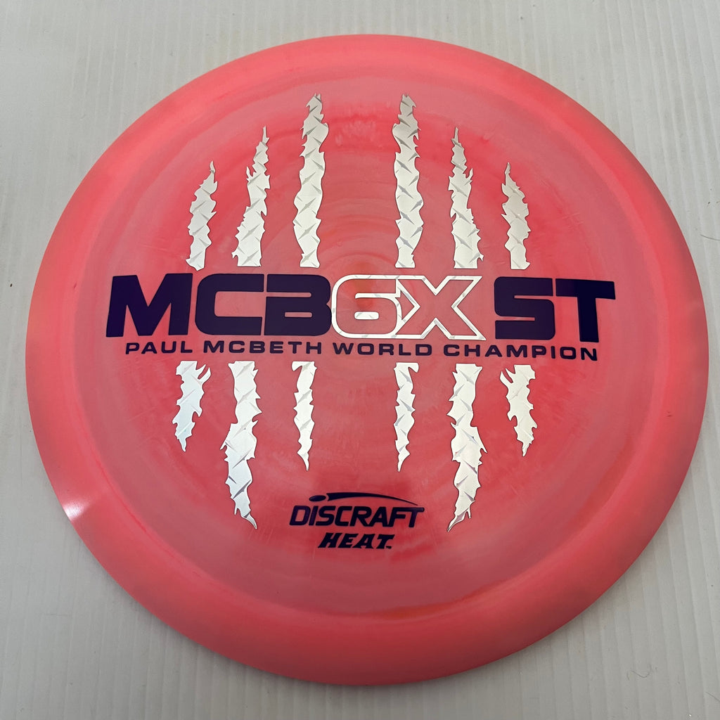 Discraft Paul McBeth 6x Claws Swirly ESP Heat 9/6/-3/1
