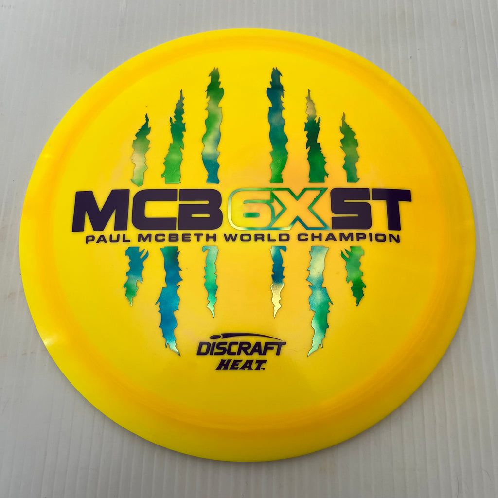 Discraft Paul McBeth 6x Claws Swirly ESP Heat 9/6/-3/1