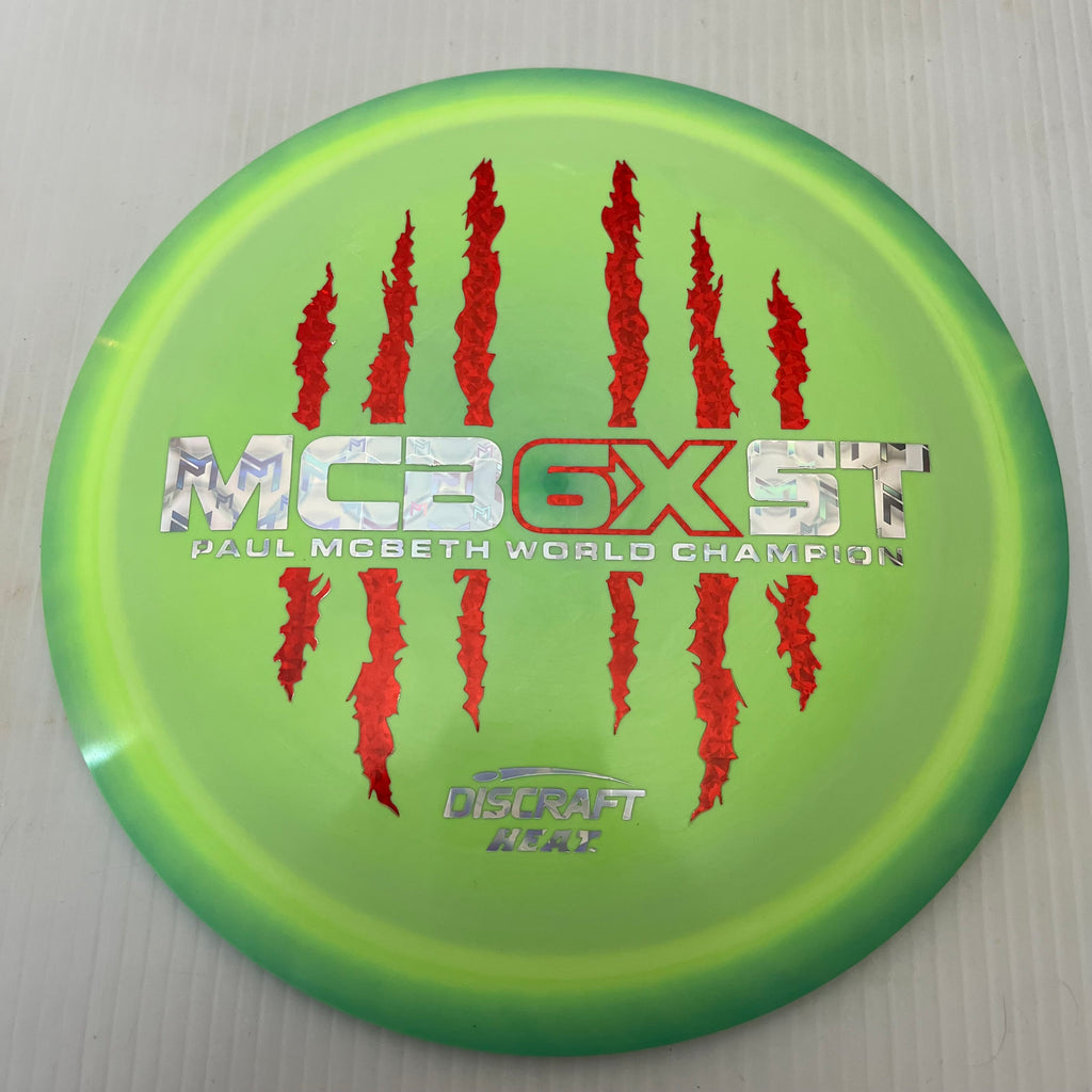 Discraft Paul McBeth 6x Claws Swirly ESP Heat 9/6/-3/1