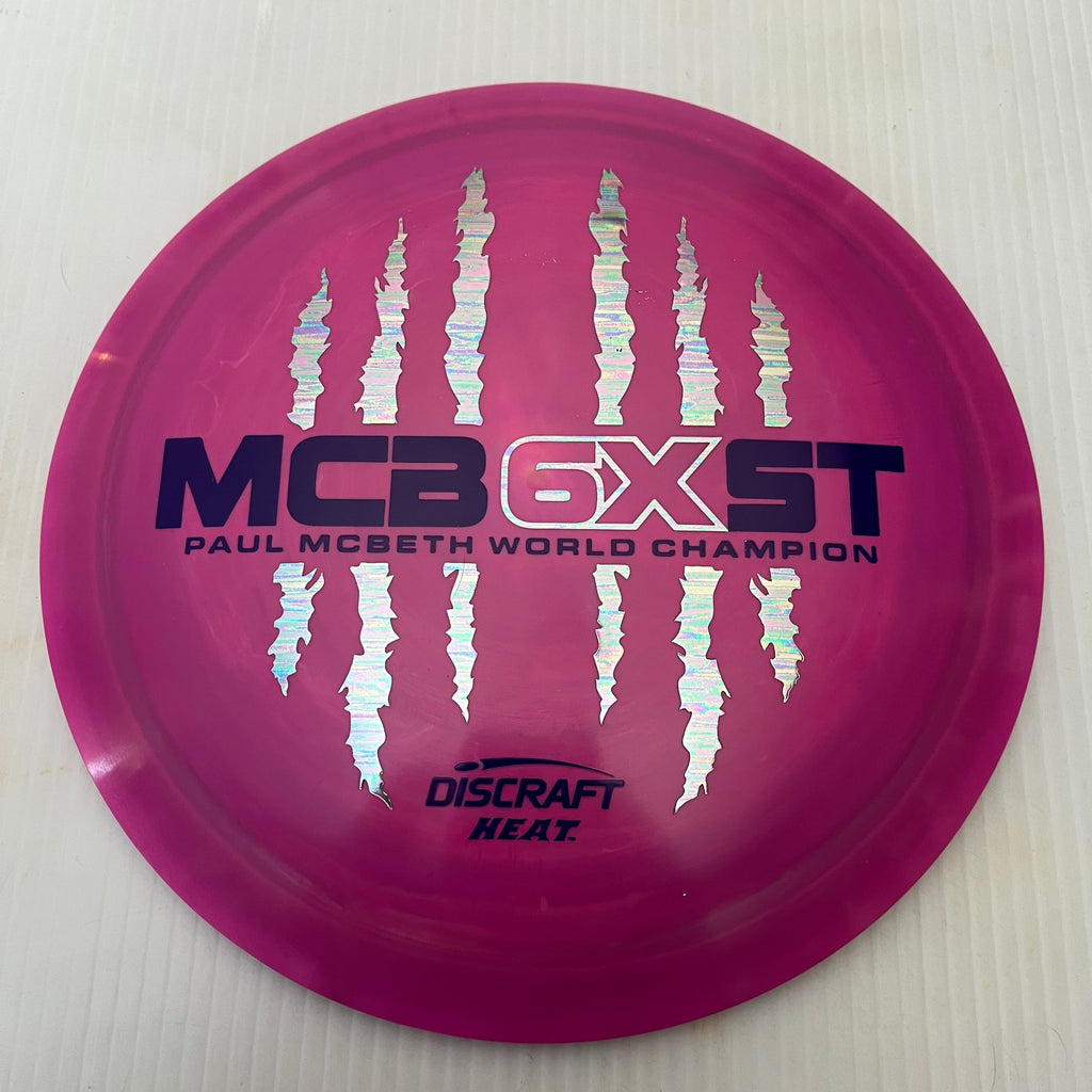 Discraft Paul McBeth 6x Claws Swirly ESP Heat 9/6/-3/1