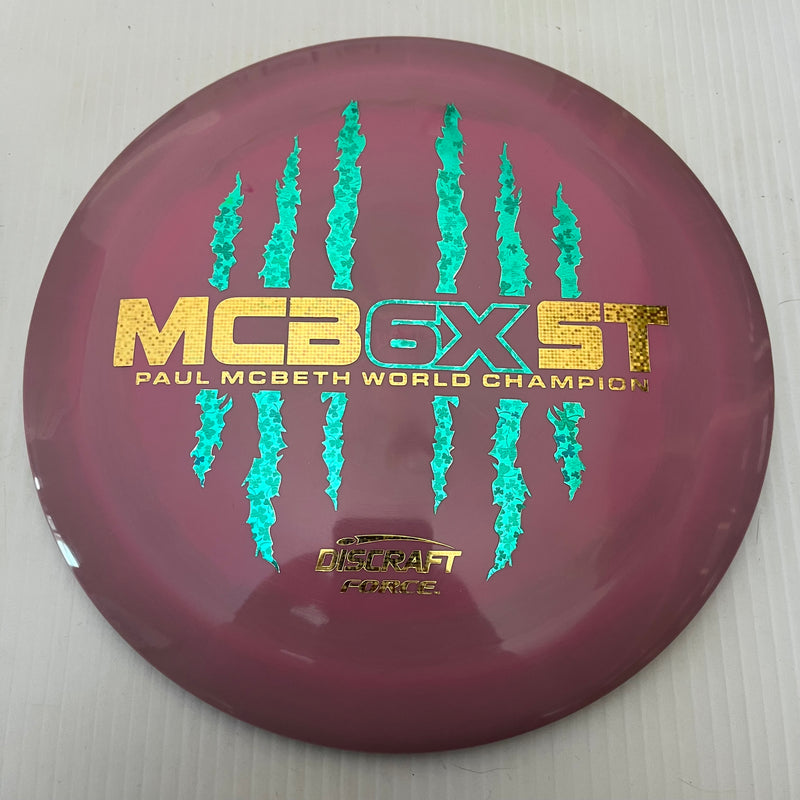 Discraft Paul McBeth 6x Claws Swirly ESP Force 12/5/0/3
