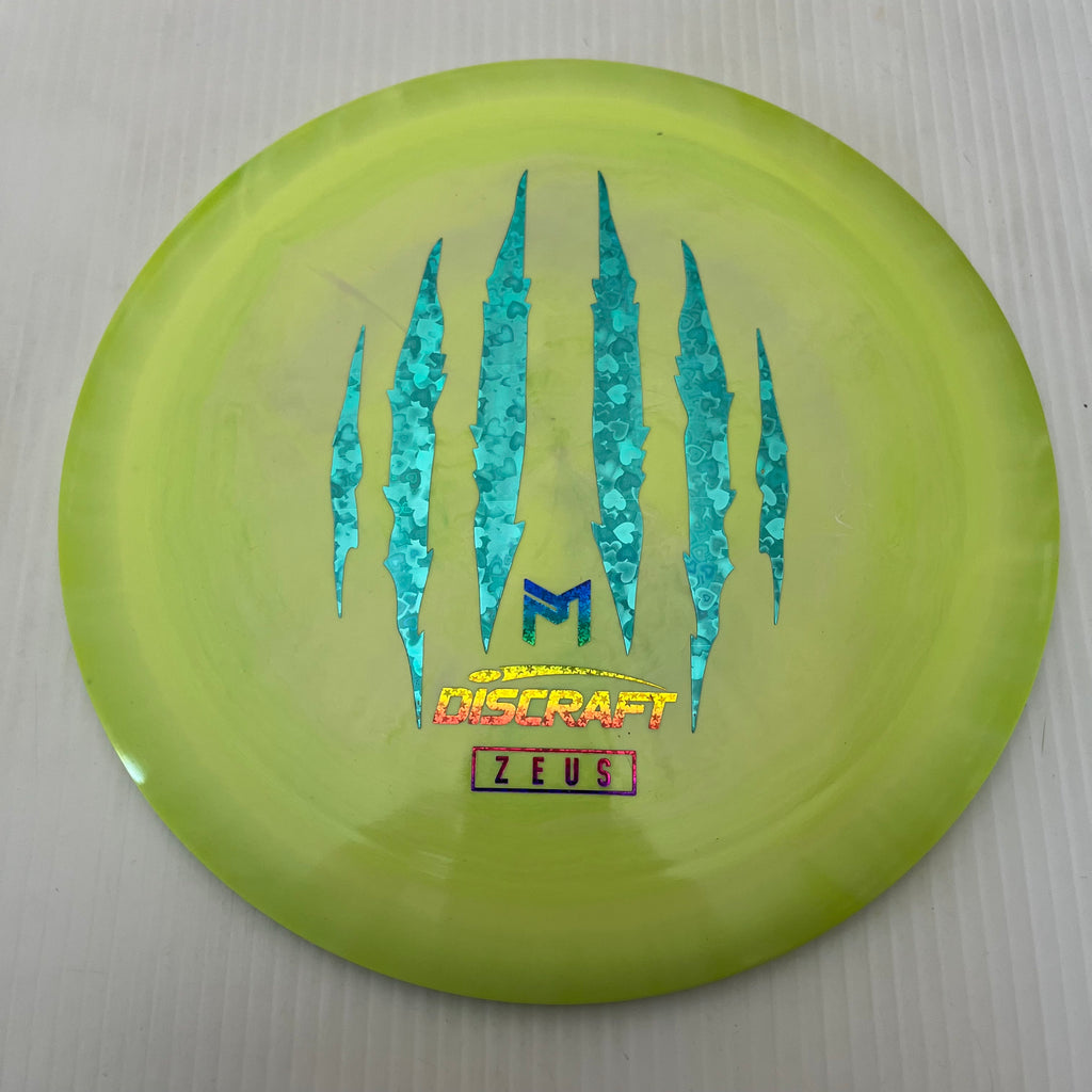 Discraft Paul McBeth 6x Claws Swirly ESP Zeus 12/5/-1/3