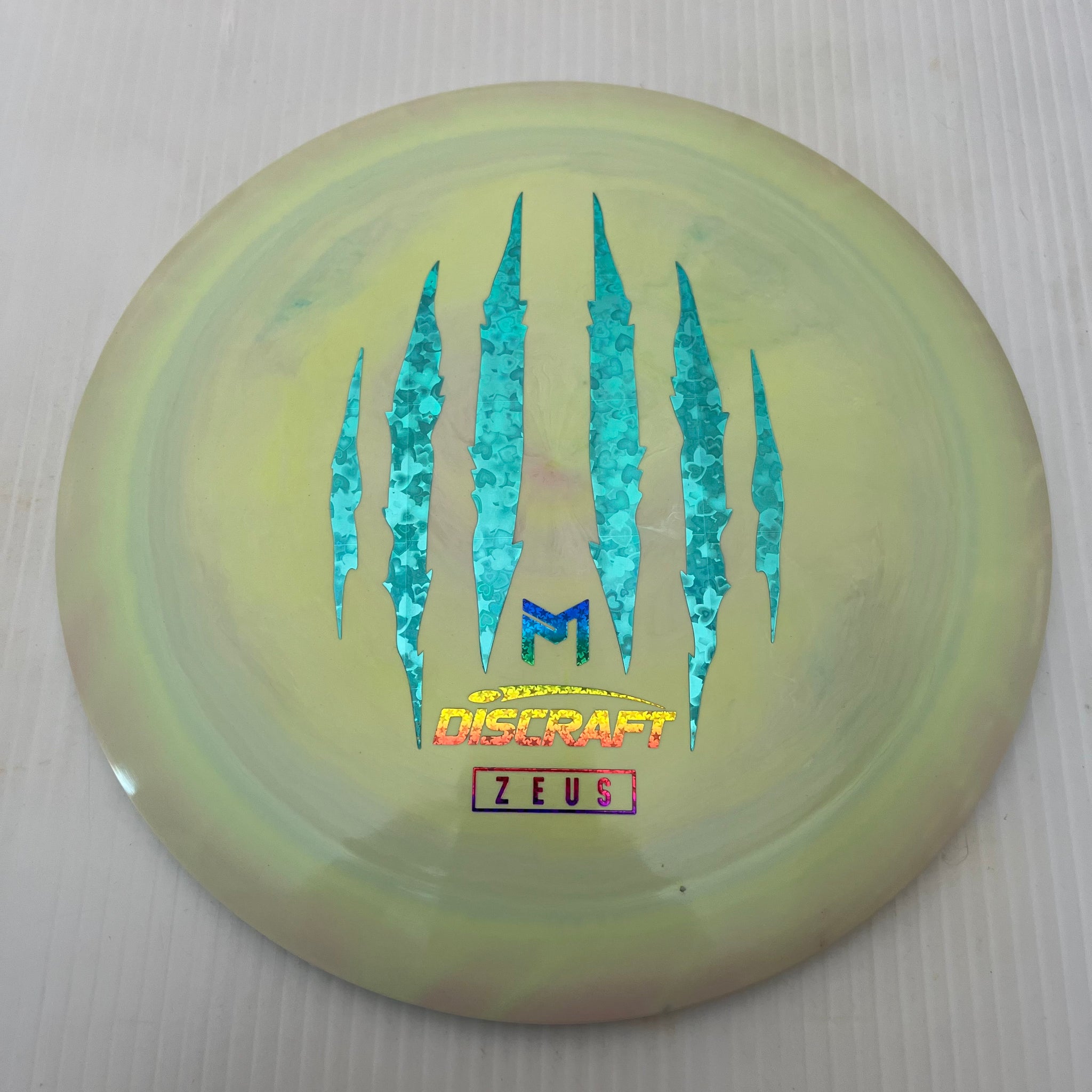 Discraft Paul McBeth 6x Claws Swirly ESP Zeus 12/5/-1/3