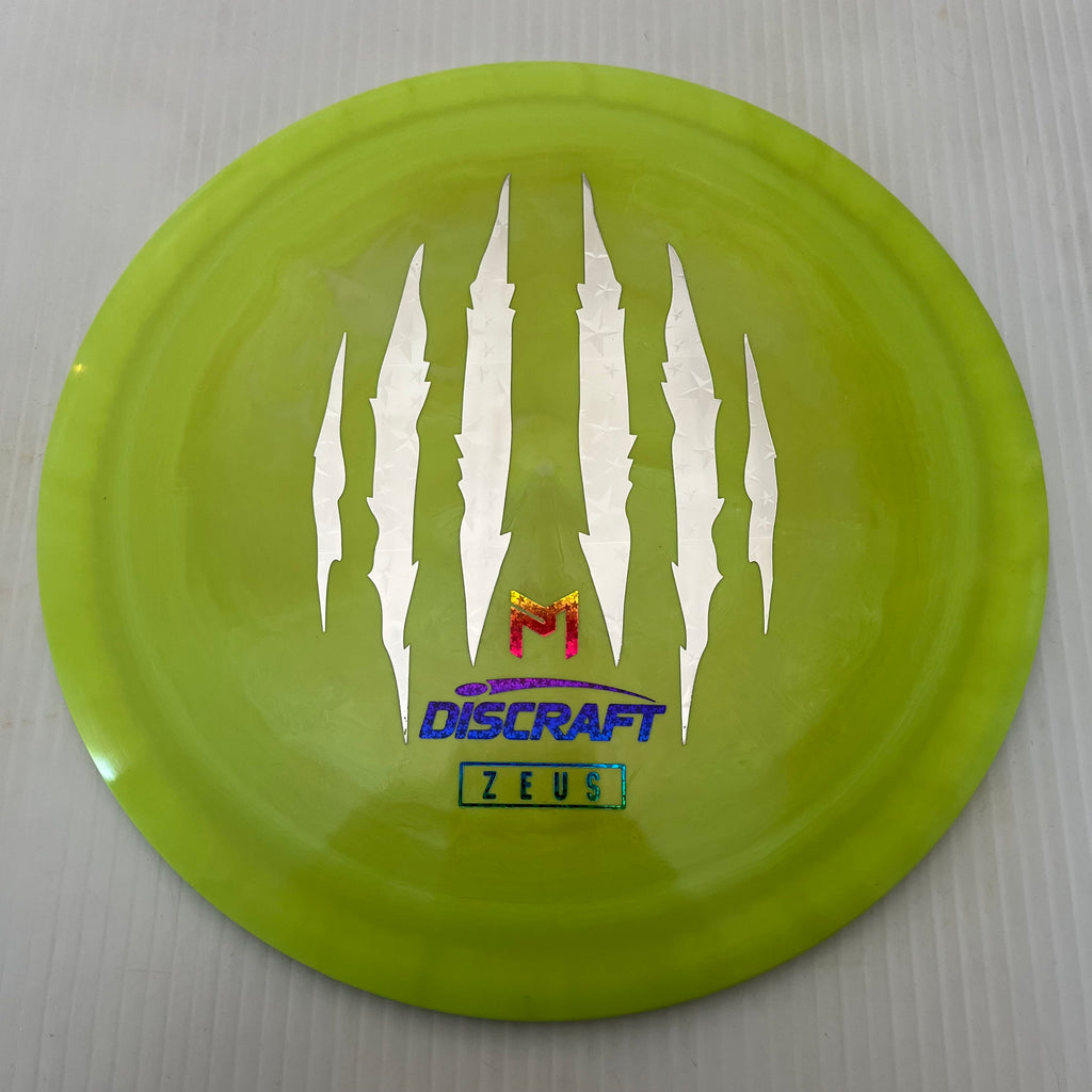 Discraft Paul McBeth 6x Claws Swirly ESP Zeus 12/5/-1/3