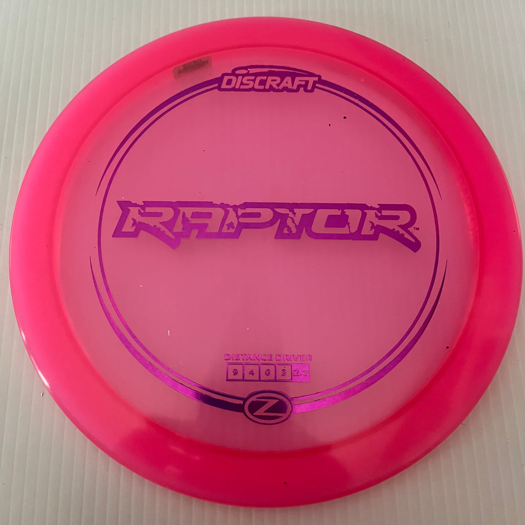 Discraft Z Raptor 9/4/0/3 (170-172g)