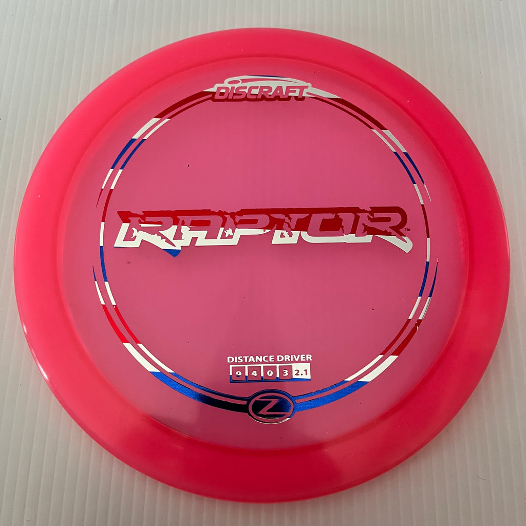 Discraft Z Raptor 9/4/0/3 (170-172g)