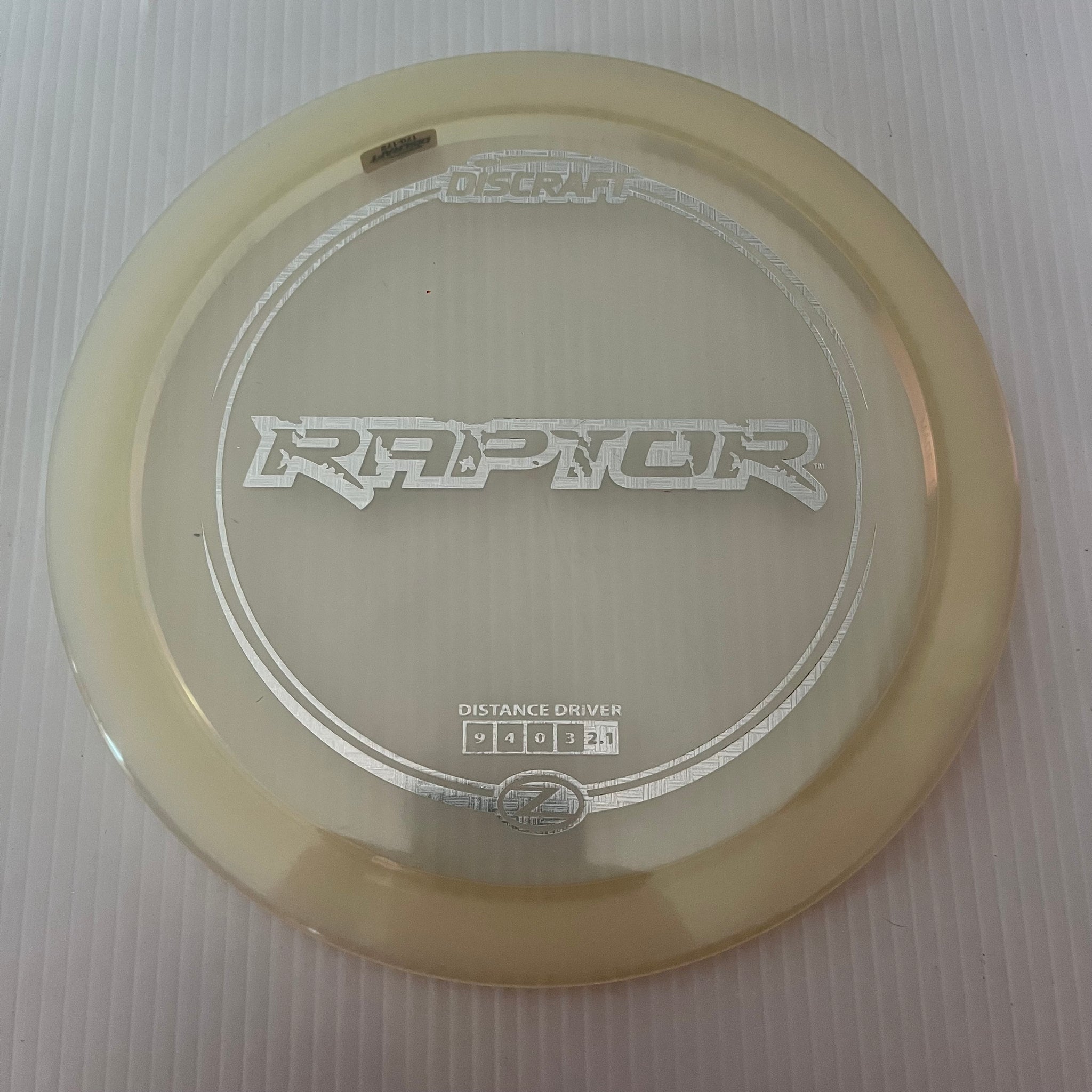 Discraft Z Raptor 9/4/0/3 (170-172g)