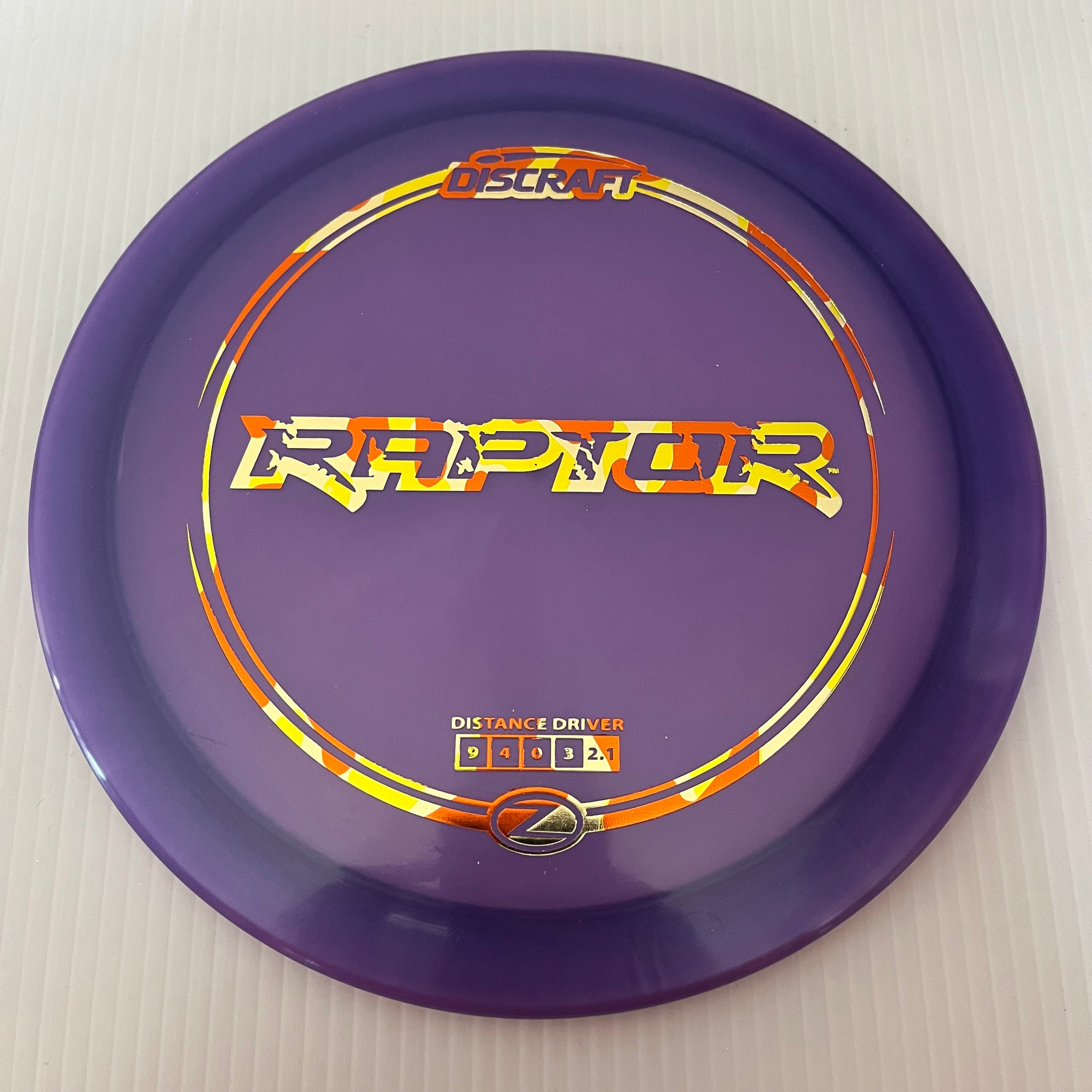 Discraft Z Raptor 9/4/0/3 (173-174g)