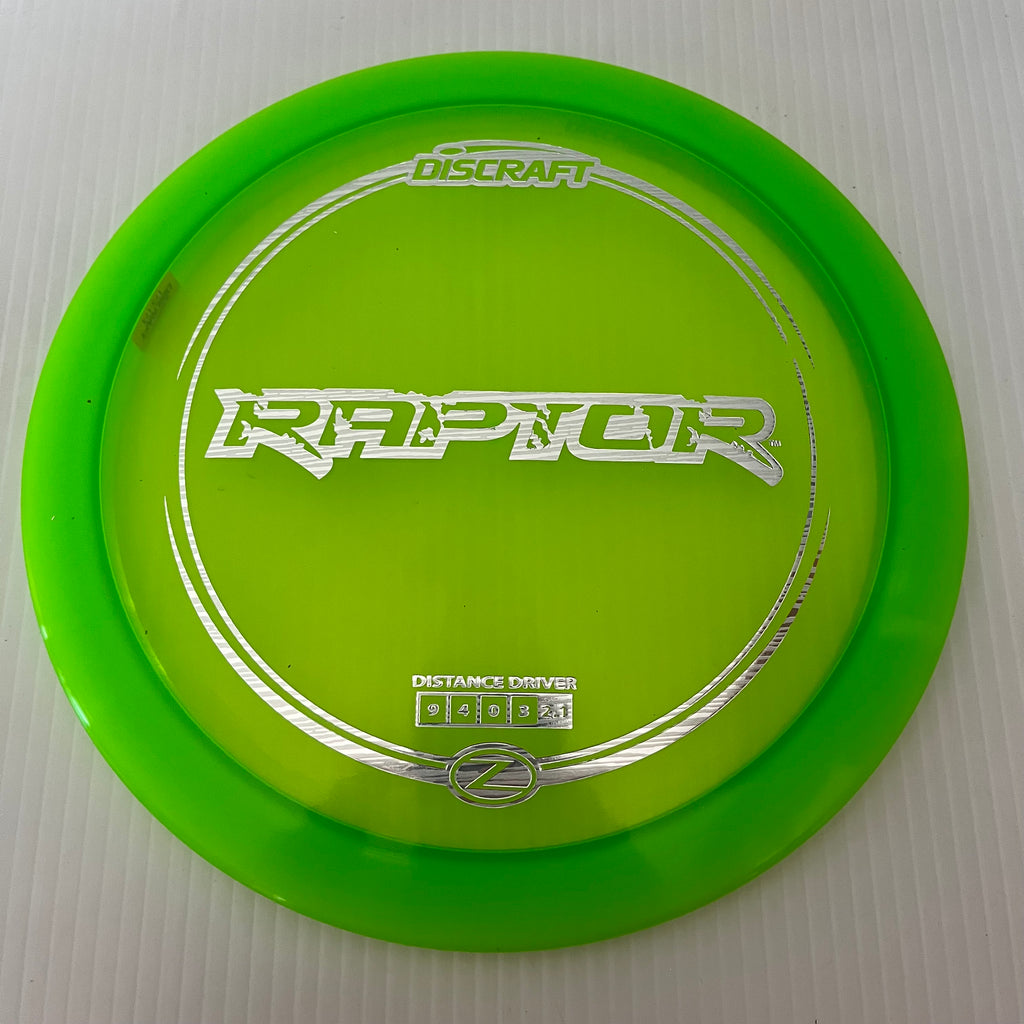 Discraft Z Raptor 9/4/0/3 (173-174g)