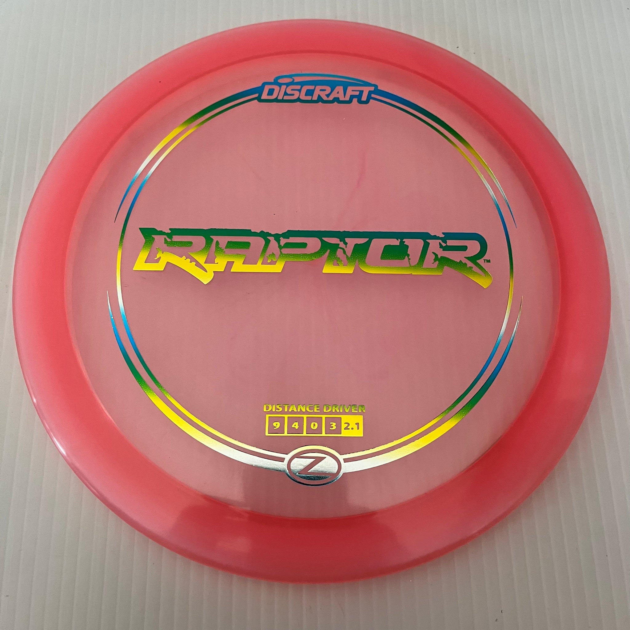 Discraft Z Raptor 9/4/0/3 (173-174g)
