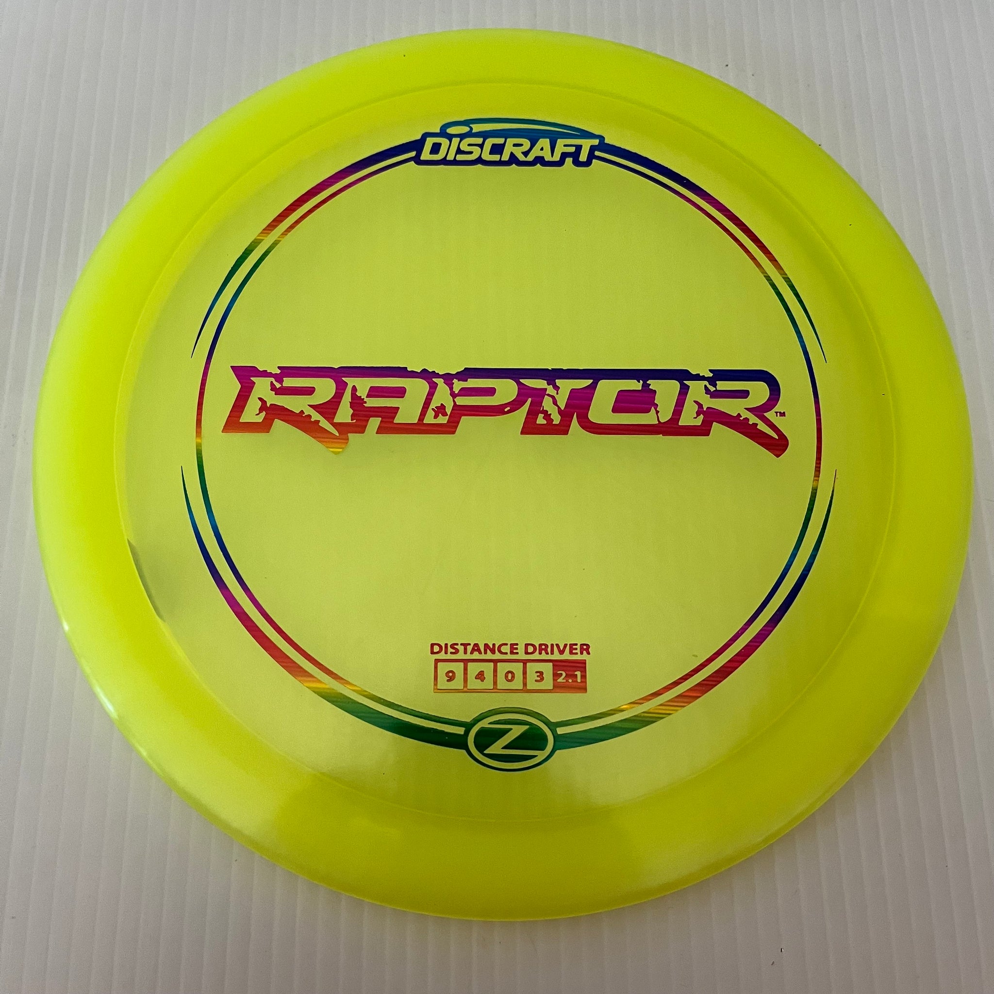 Discraft Z Raptor 9/4/0/3 (173-174g)