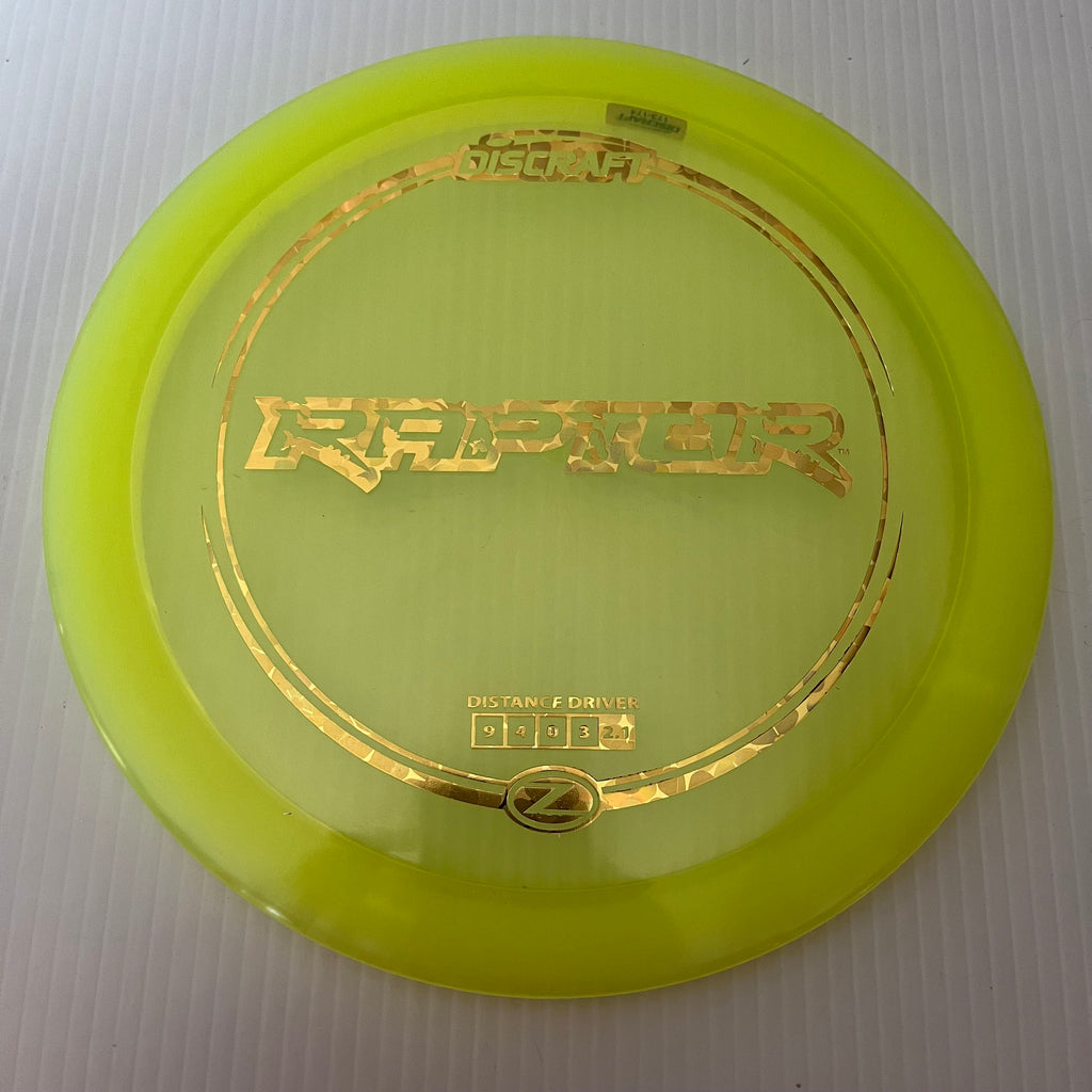 Discraft Z Raptor 9/4/0/3 (173-174g)