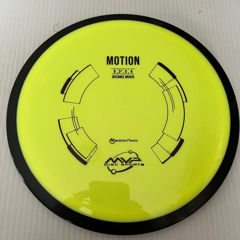 MVP Neutron Motion 9/3.5/0/4
