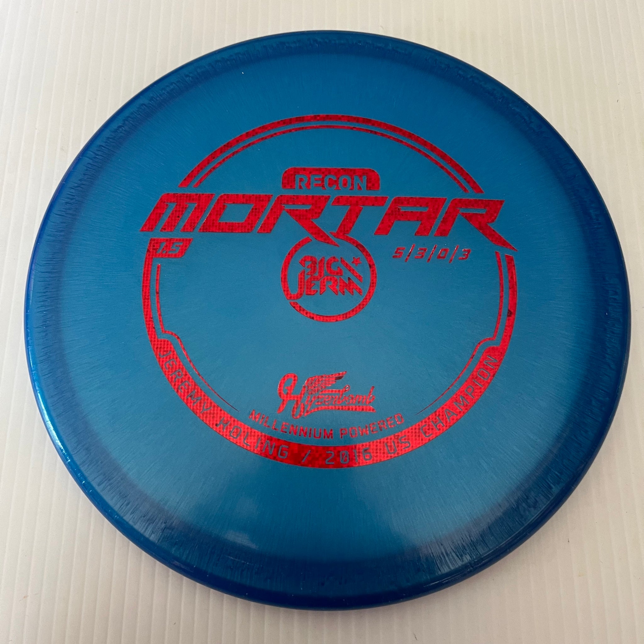 Millennium Discs 1.5 Big Jerm Hyzerbomb Recon Mortar 5/3/0/3