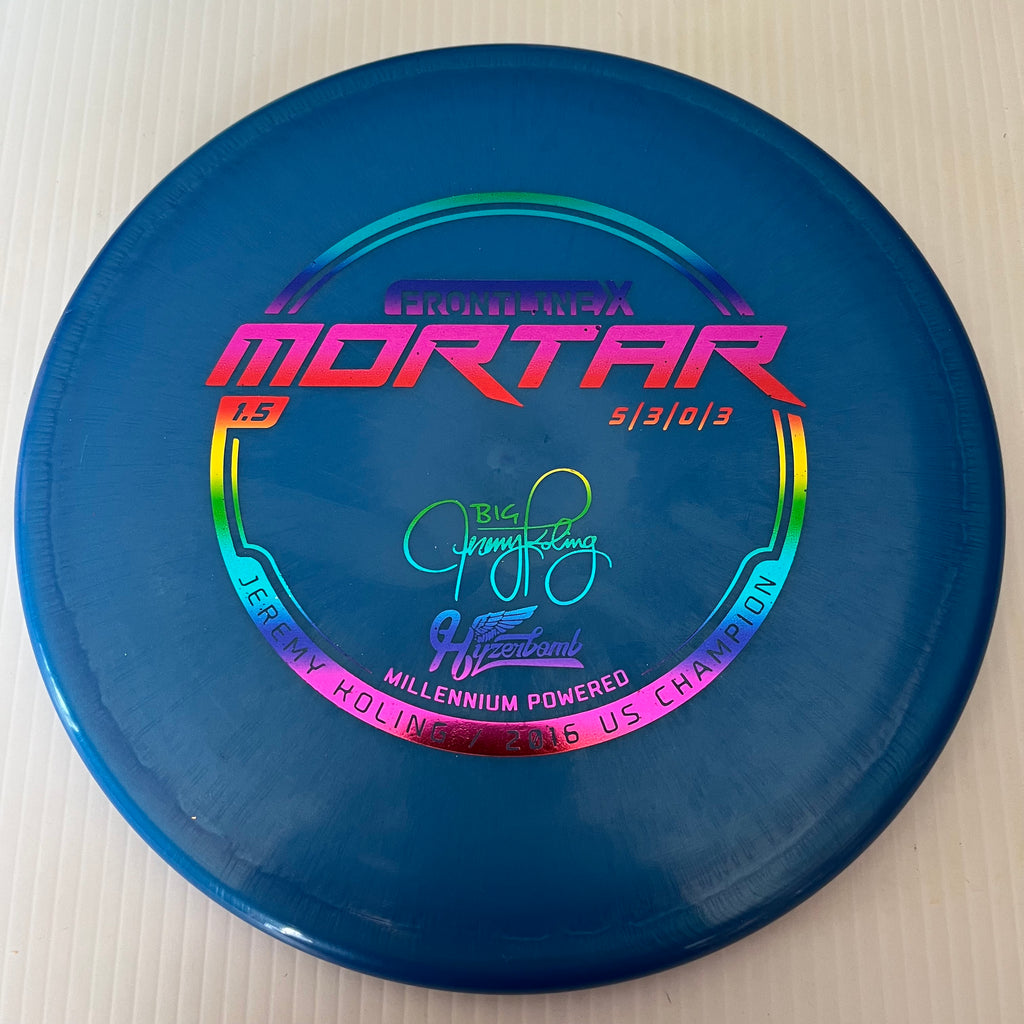 Millennium Discs 1.5 Big Jerm Hyzerbomb FrontlineX Mortar 5/3/0/3
