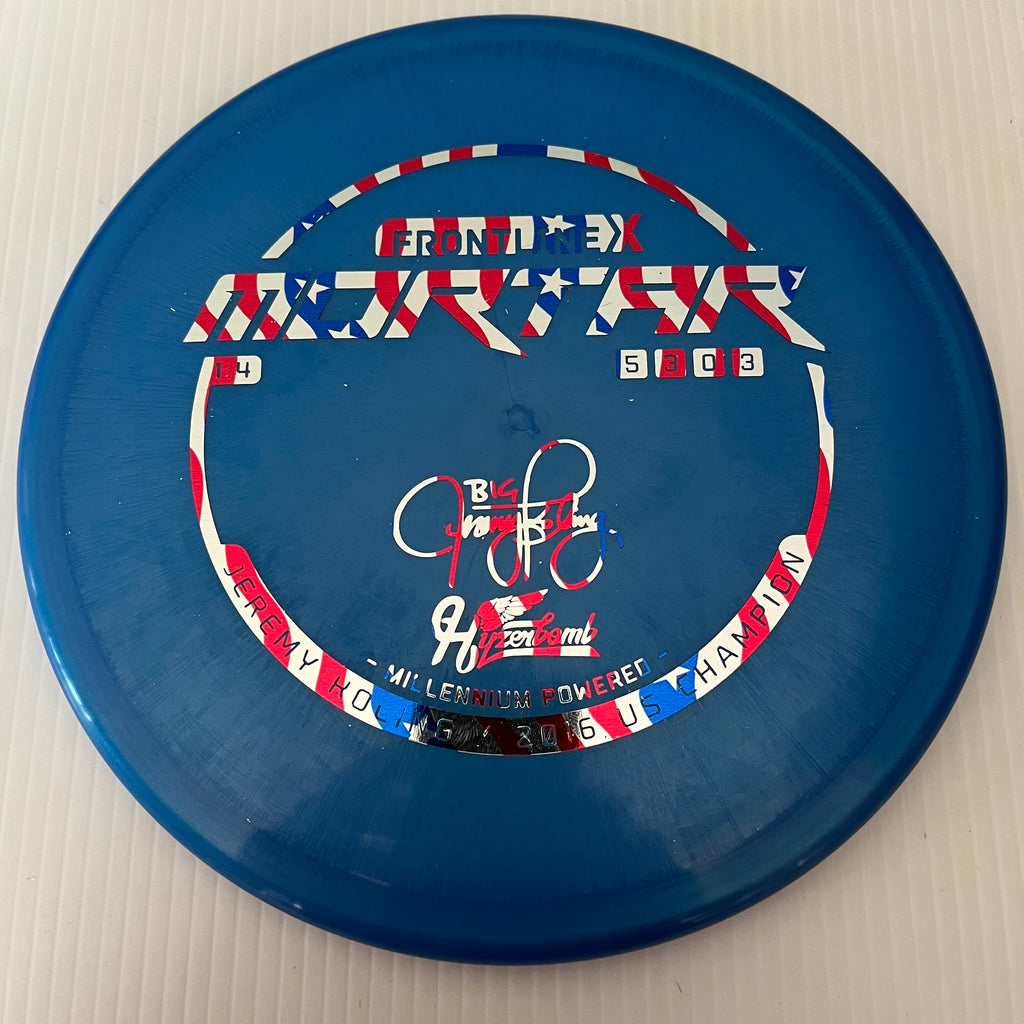 Millennium Discs 1.4 Big Jerm Hyzerbomb FrontlineX Mortar 5/3/0/3