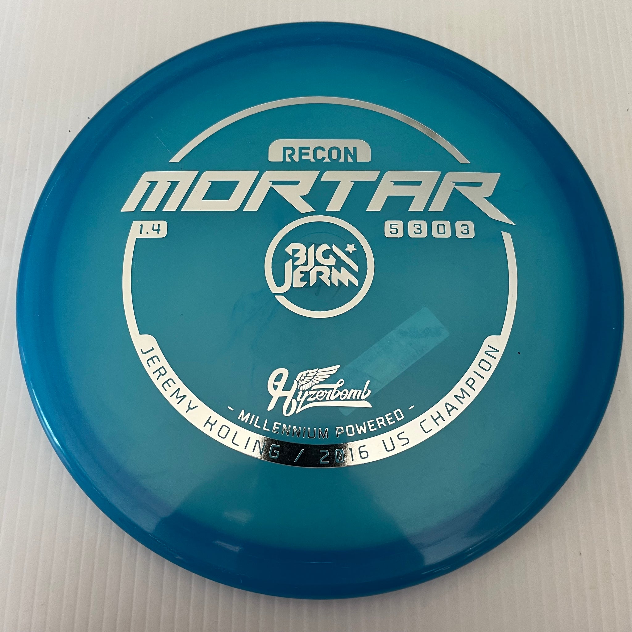 Millennium Discs 1.4 Big Jerm Hyzerbomb Recon Mortar 5/3/0/3