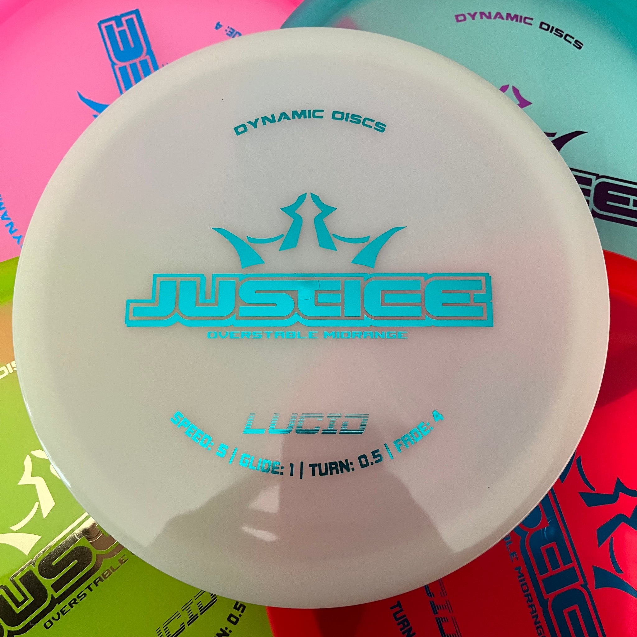 Dynamic Discs Lucid Justice 5/1/0.5/4