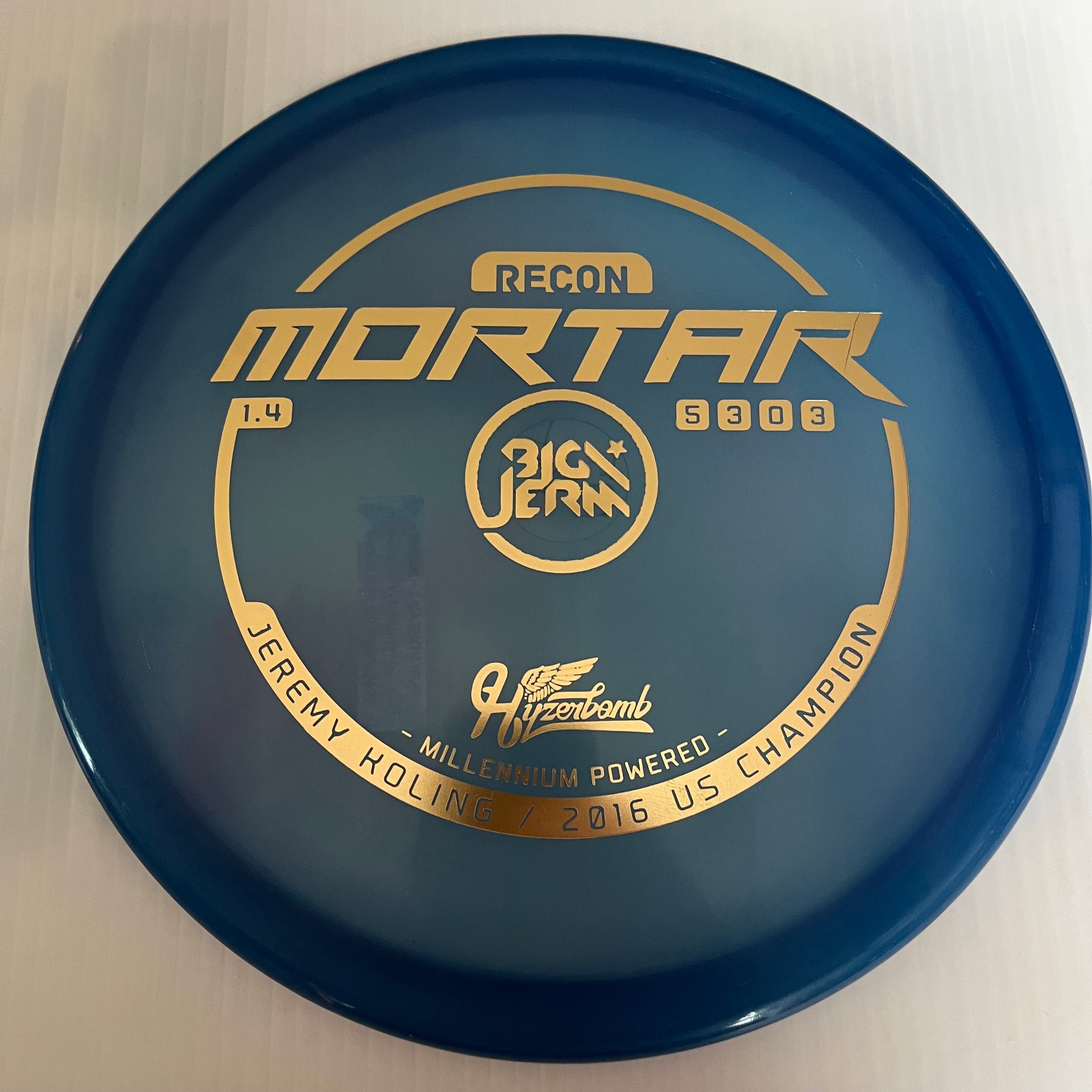 Millennium Discs 1.4 Big Jerm Hyzerbomb Recon Mortar 5/3/0/3