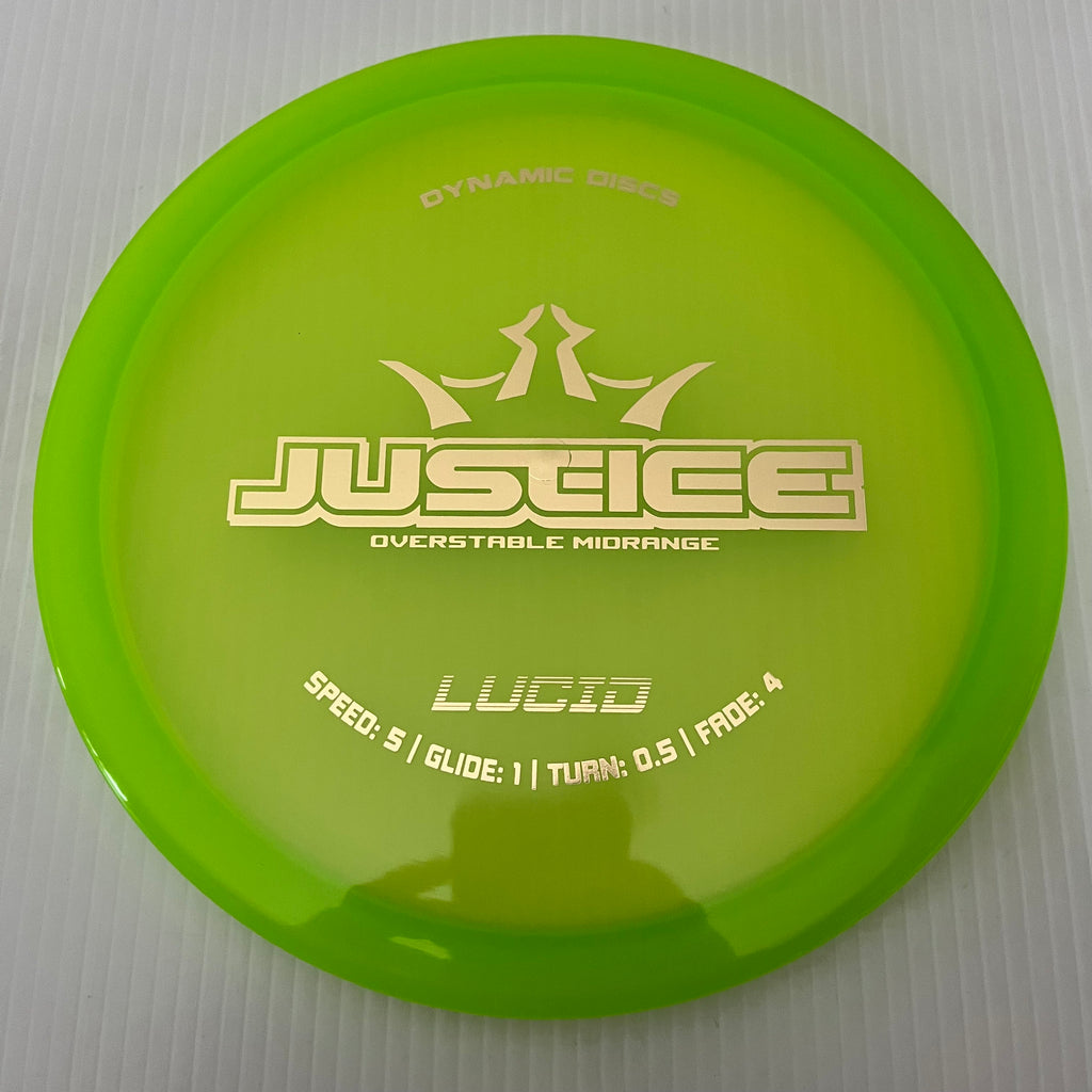 Dynamic Discs Lucid Justice 5/1/0.5/4