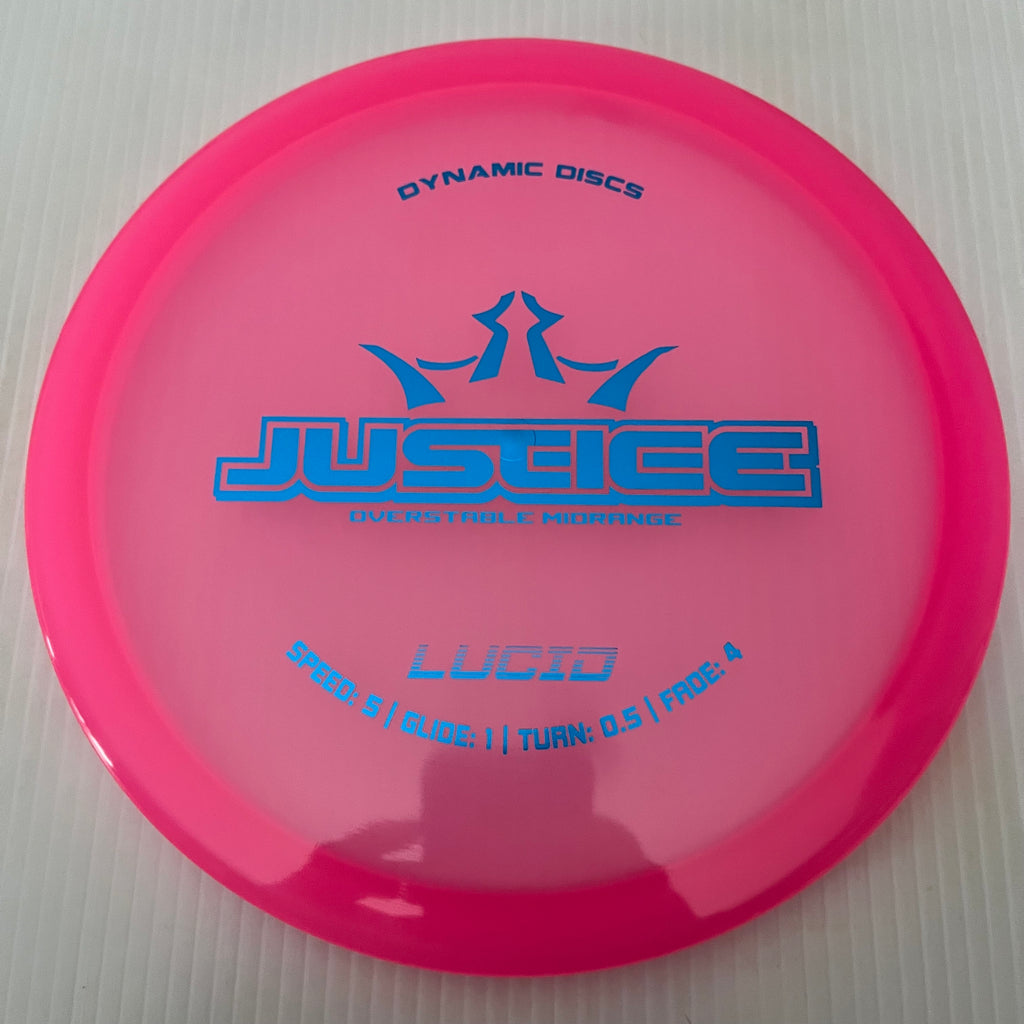 Dynamic Discs Lucid Justice 5/1/0.5/4