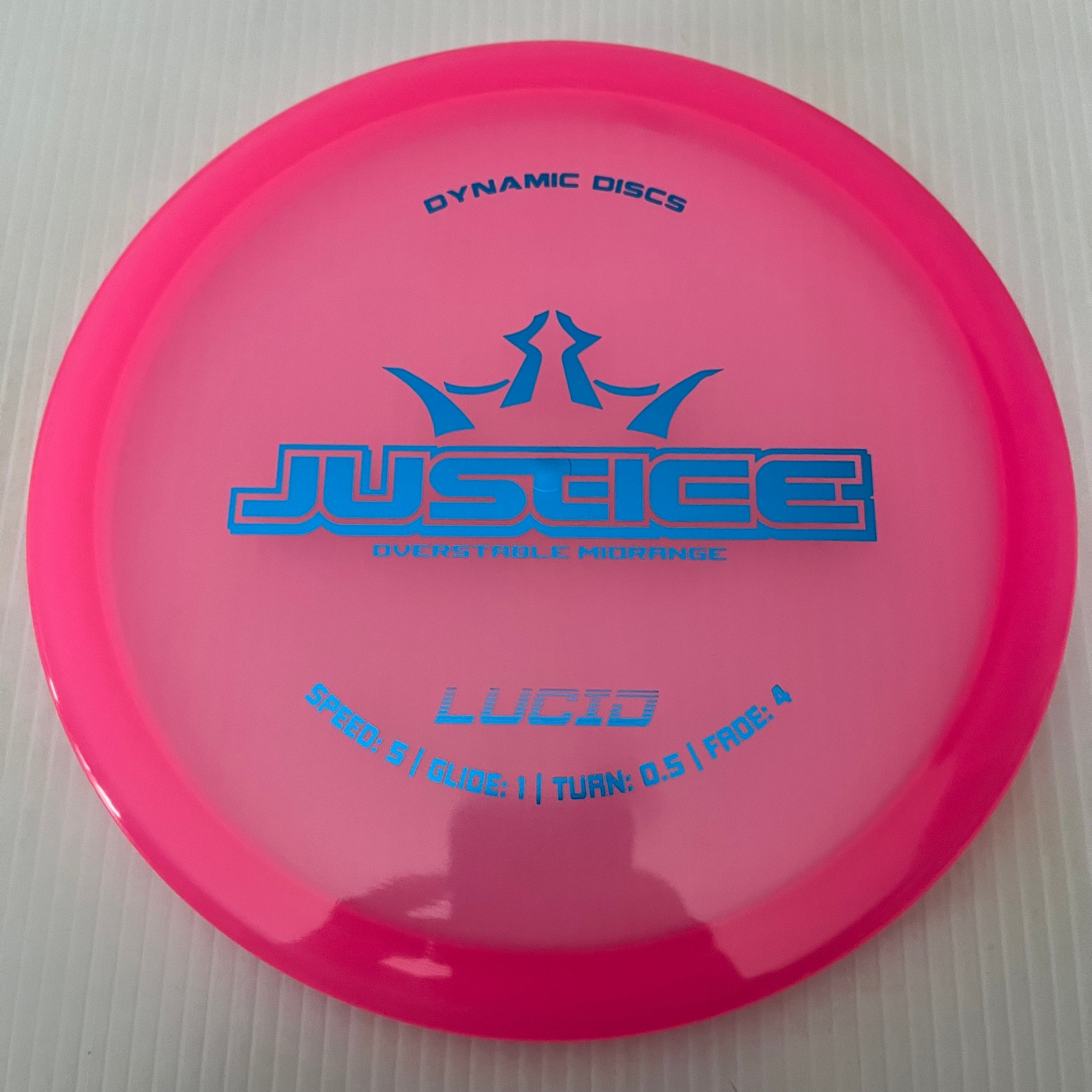 Dynamic Discs Lucid Justice 5/1/0.5/4