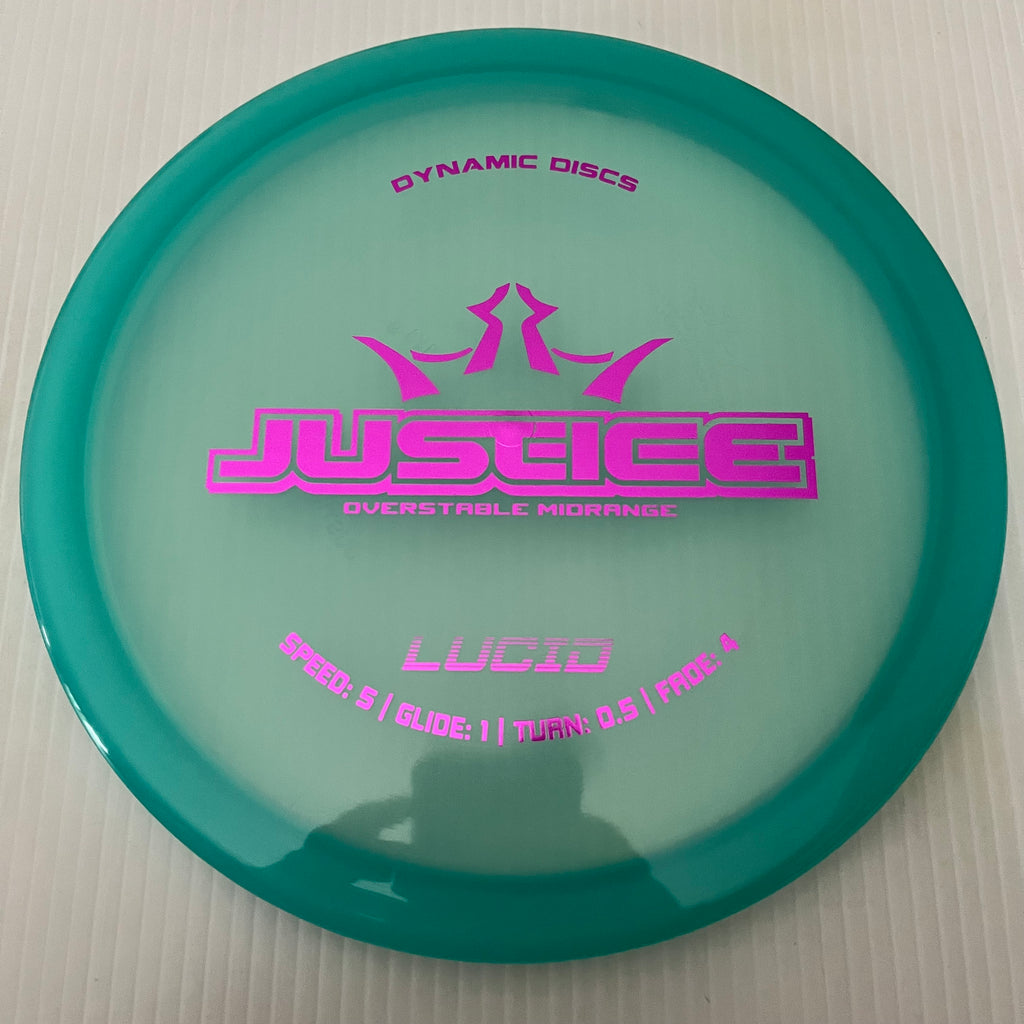 Dynamic Discs Lucid Justice 5/1/0.5/4