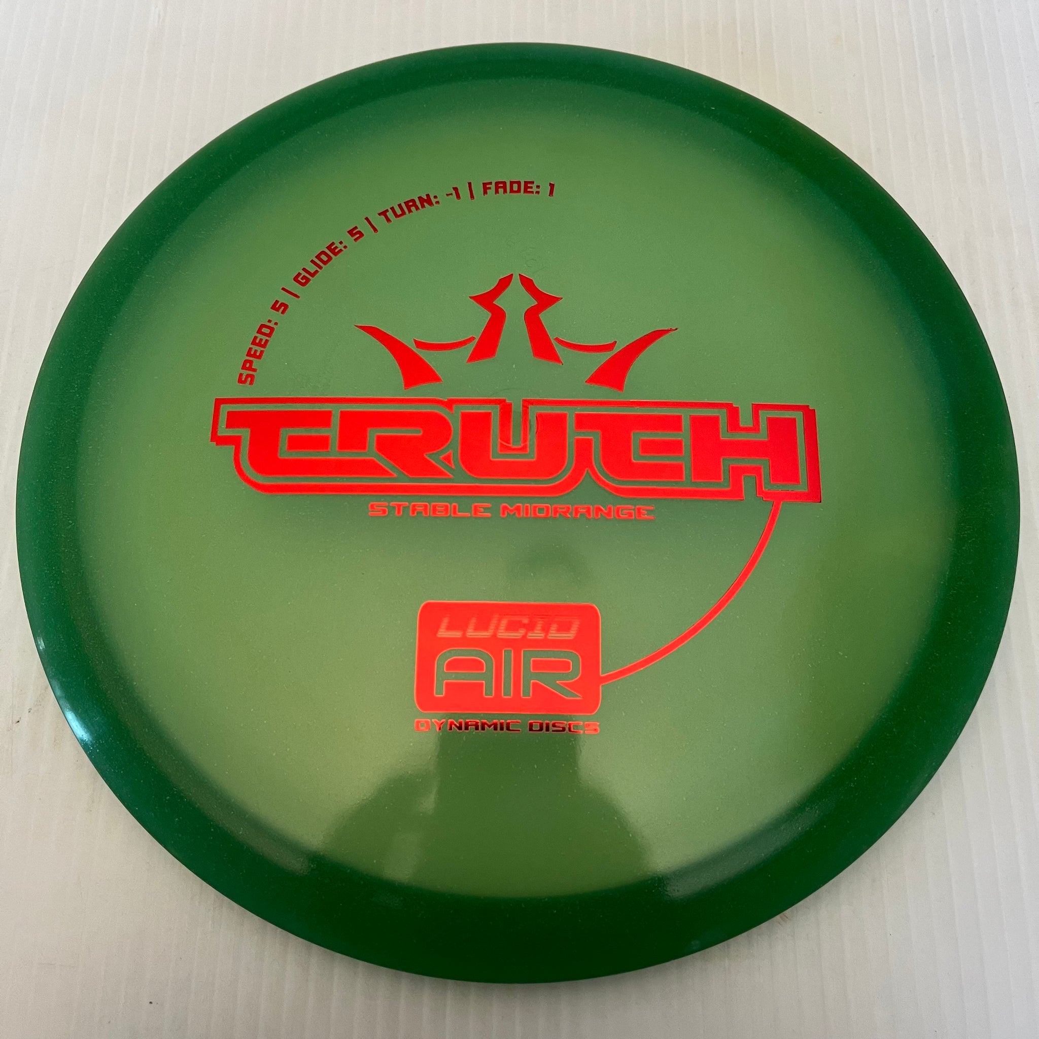 Dynamic Discs Lucid Air Truth 5/5/-1/1