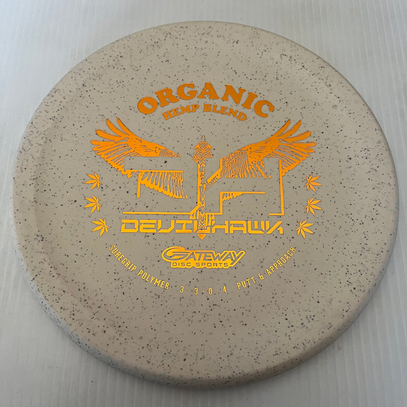 Gateway Disc Sports Organic Hemp Blend Devil Hawk 3/3/0/4