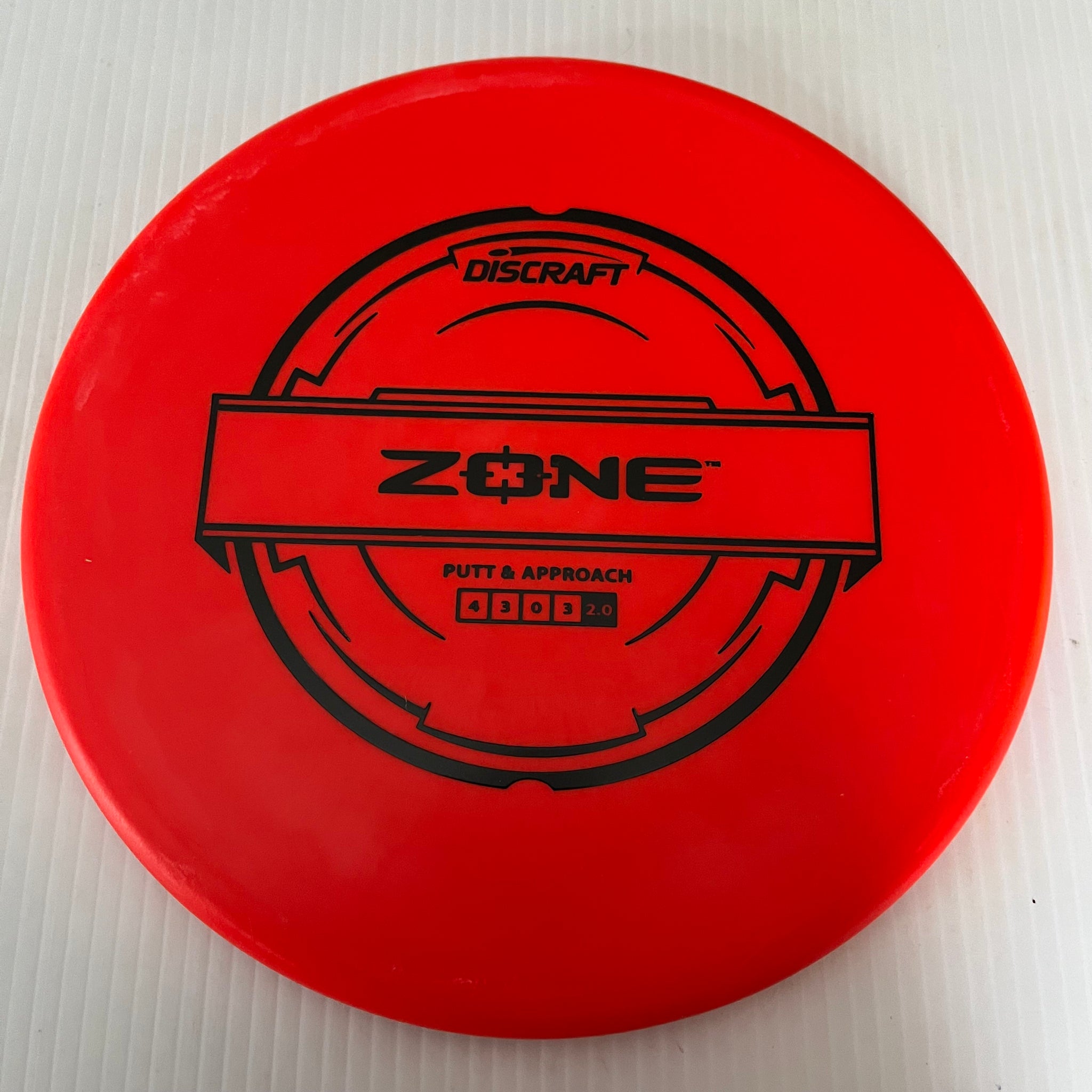 Discraft Putter Line Hard Zone 4/3/0/3
