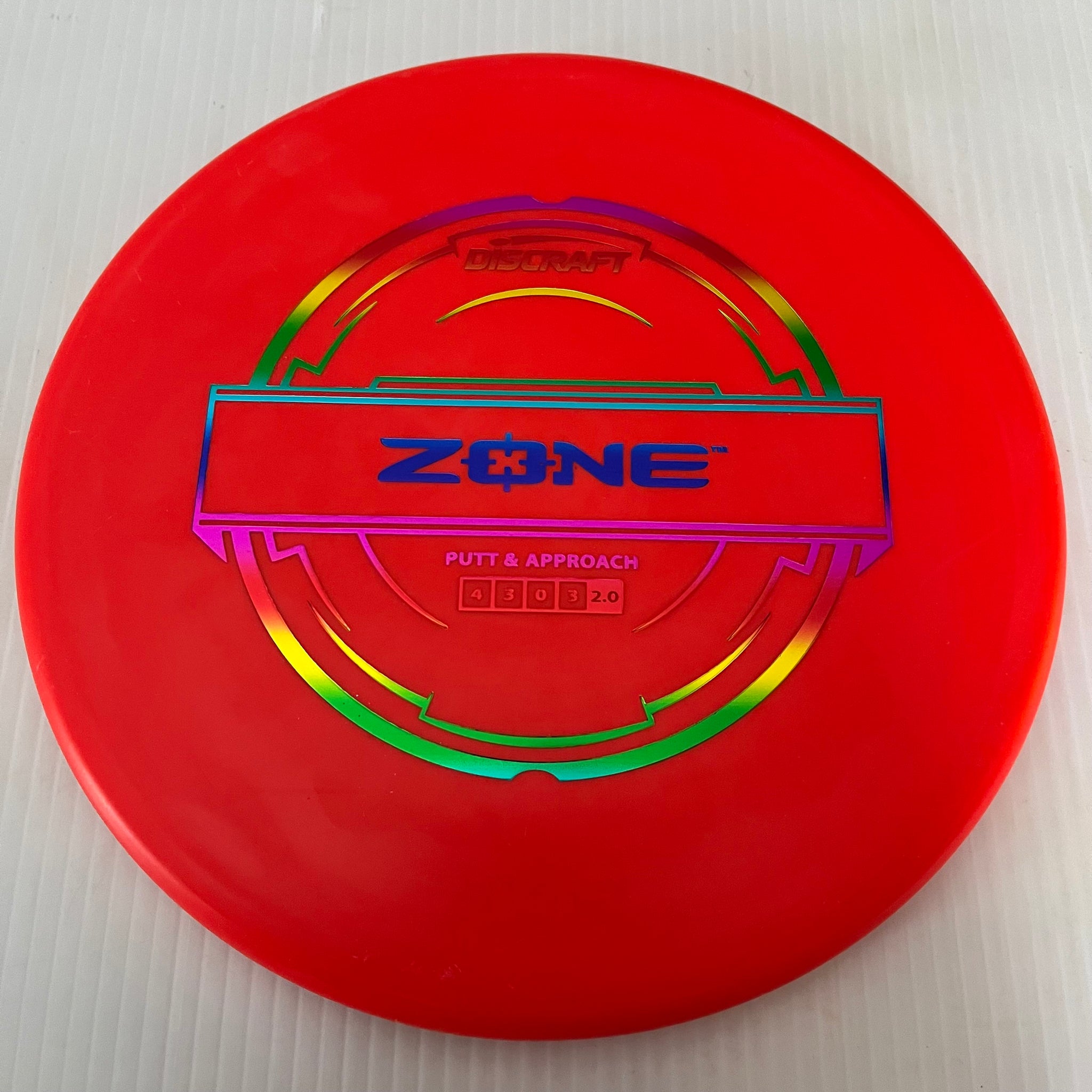 Discraft Putter Line Hard Zone 4/3/0/3