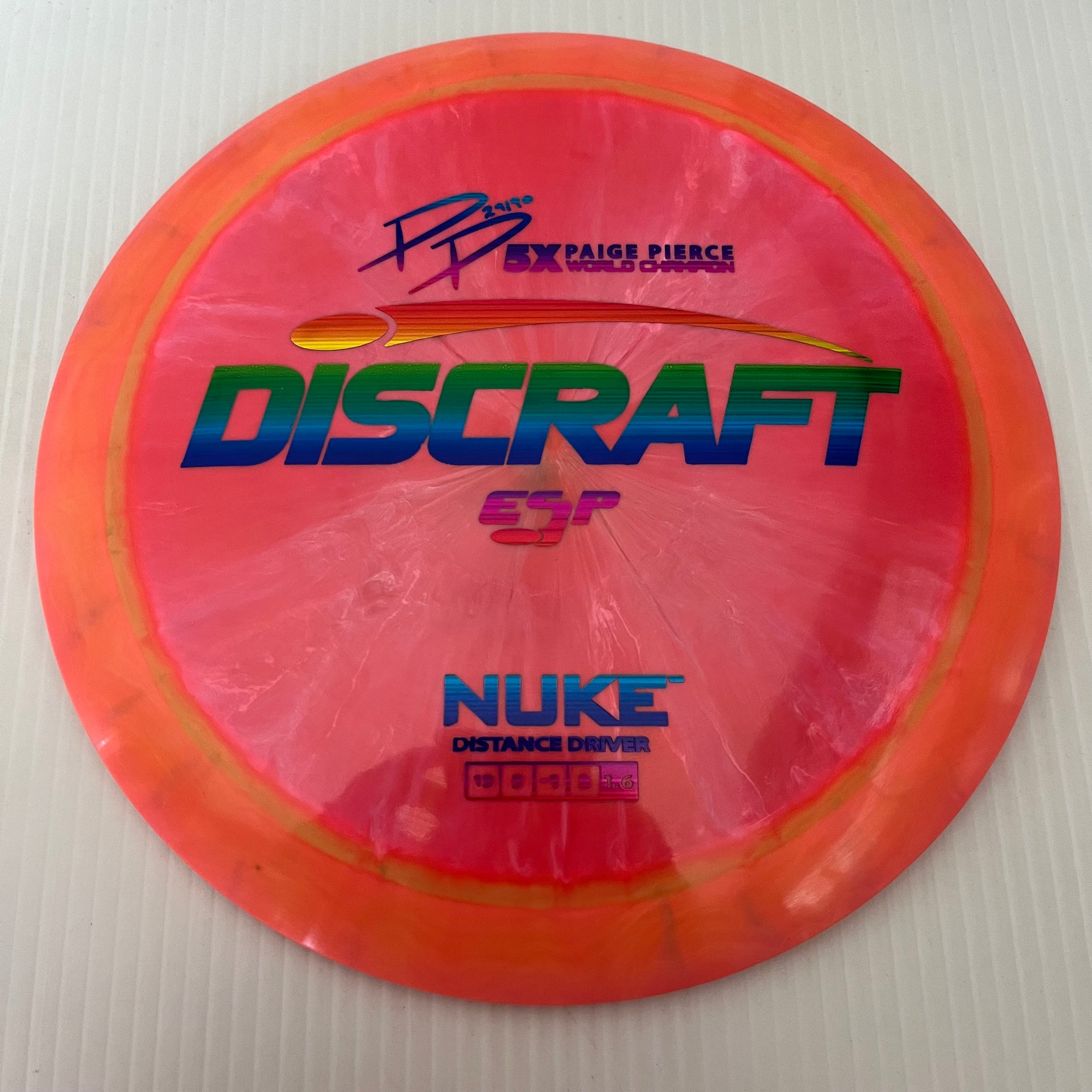 Discraft 5x Paige Pierce ESP Nuke 13/5/-1/3 (173-174g)