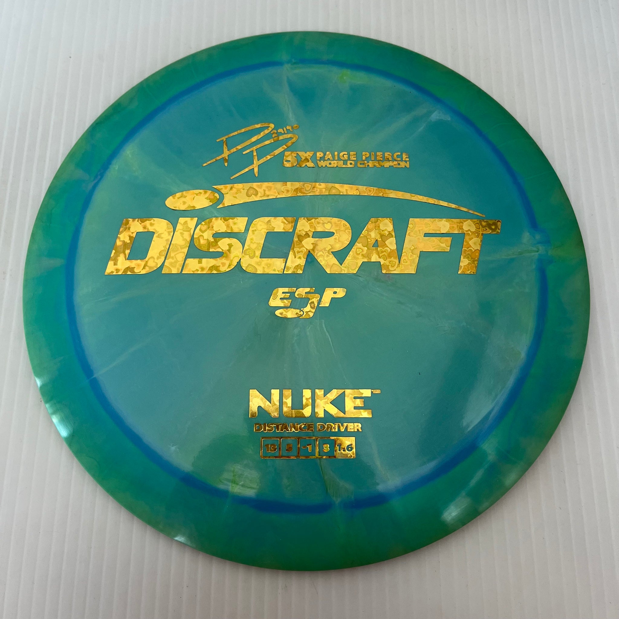 Discraft 5x Paige Pierce ESP Nuke 13/5/-1/3 (170-172g)