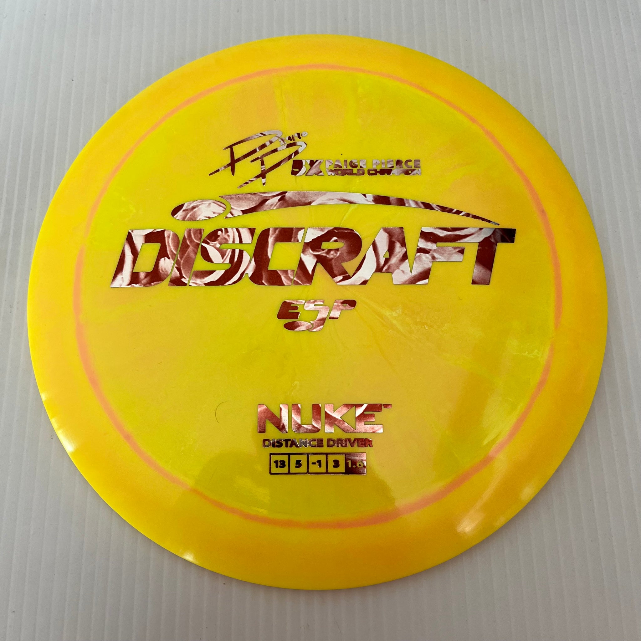 Discraft 5x Paige Pierce ESP Nuke 13/5/-1/3 (170-172g)