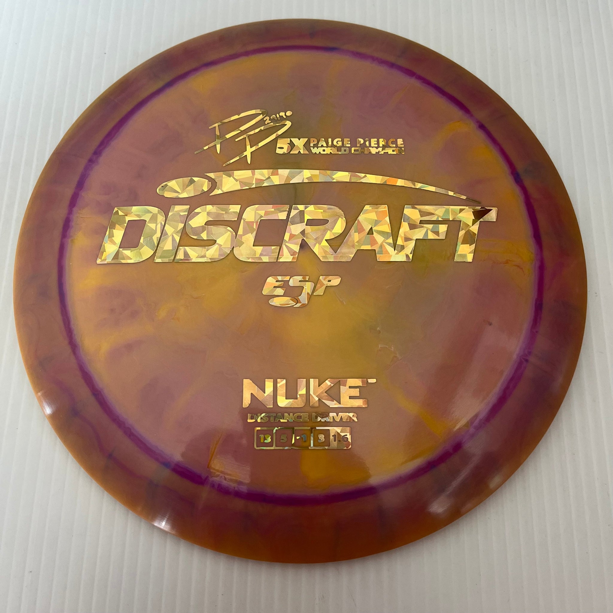 Discraft 5x Paige Pierce ESP Nuke 13/5/-1/3 (170-172g)