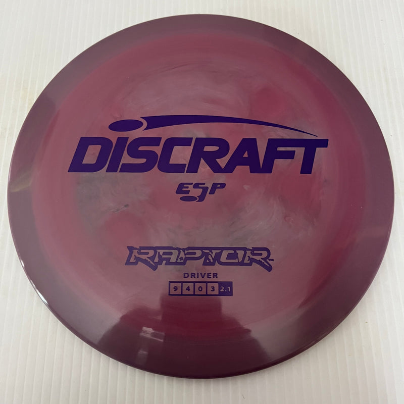 Discraft ESP Raptor 9/4/0/3 (170-172 grams)