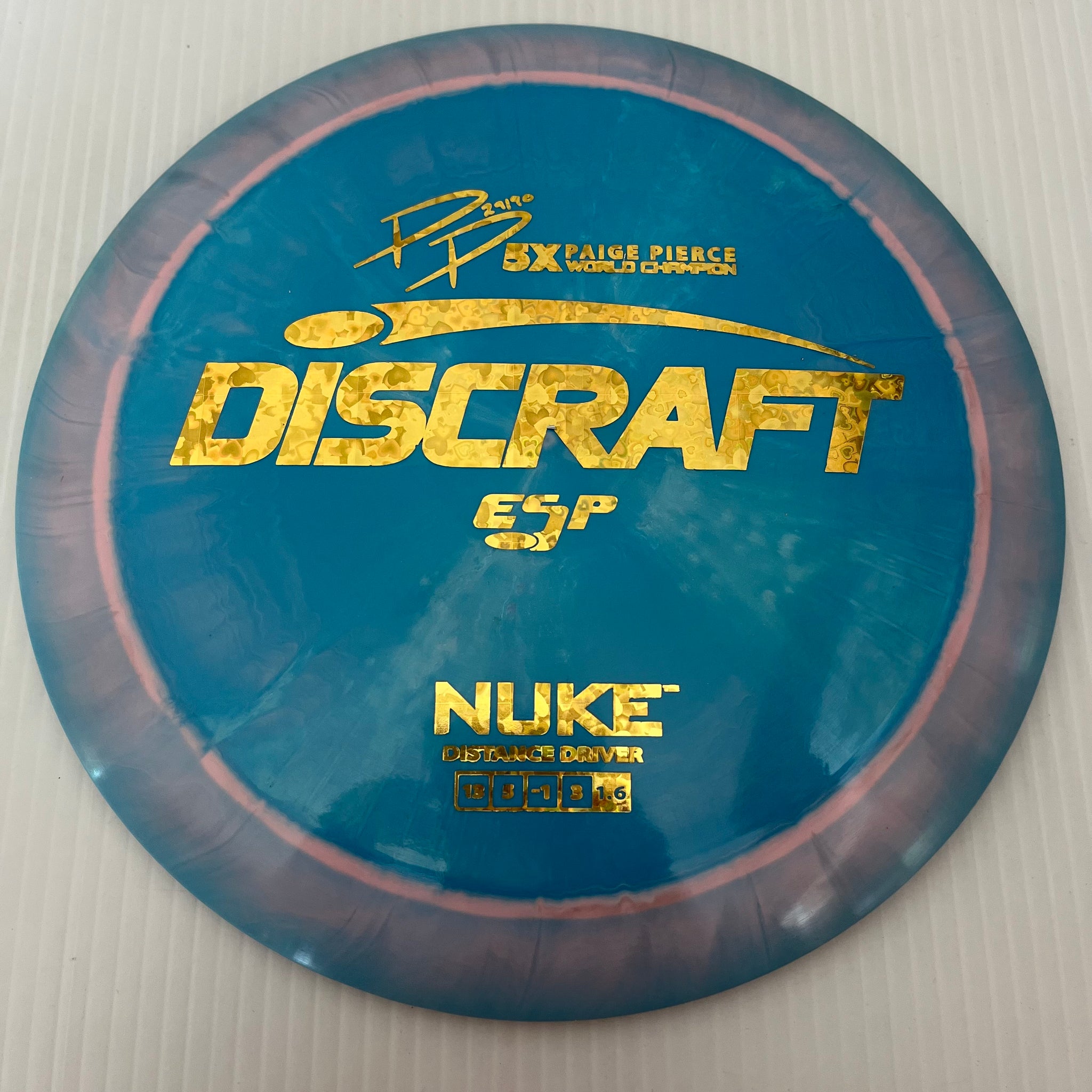Discraft 5x Paige Pierce ESP Nuke 13/5/-1/3 (170-172g)