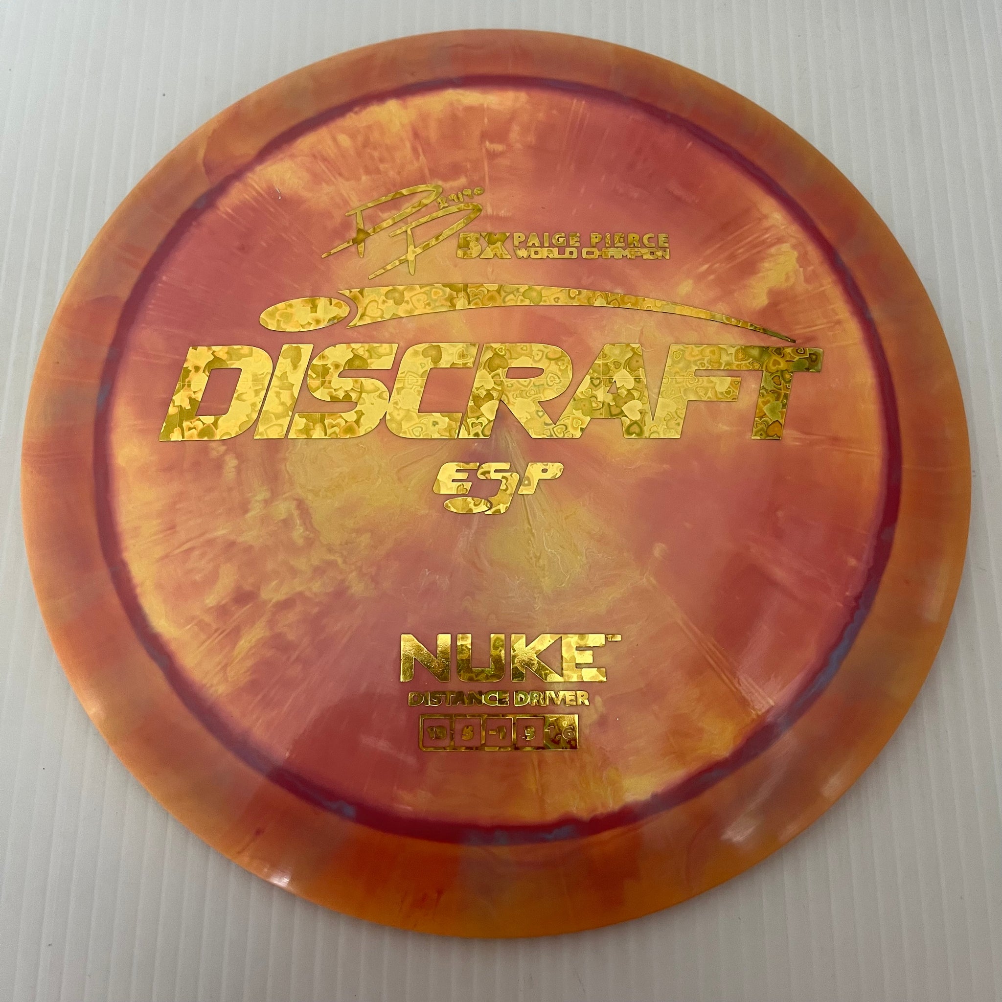Discraft 5x Paige Pierce ESP Nuke 13/5/-1/3 (170-172g)