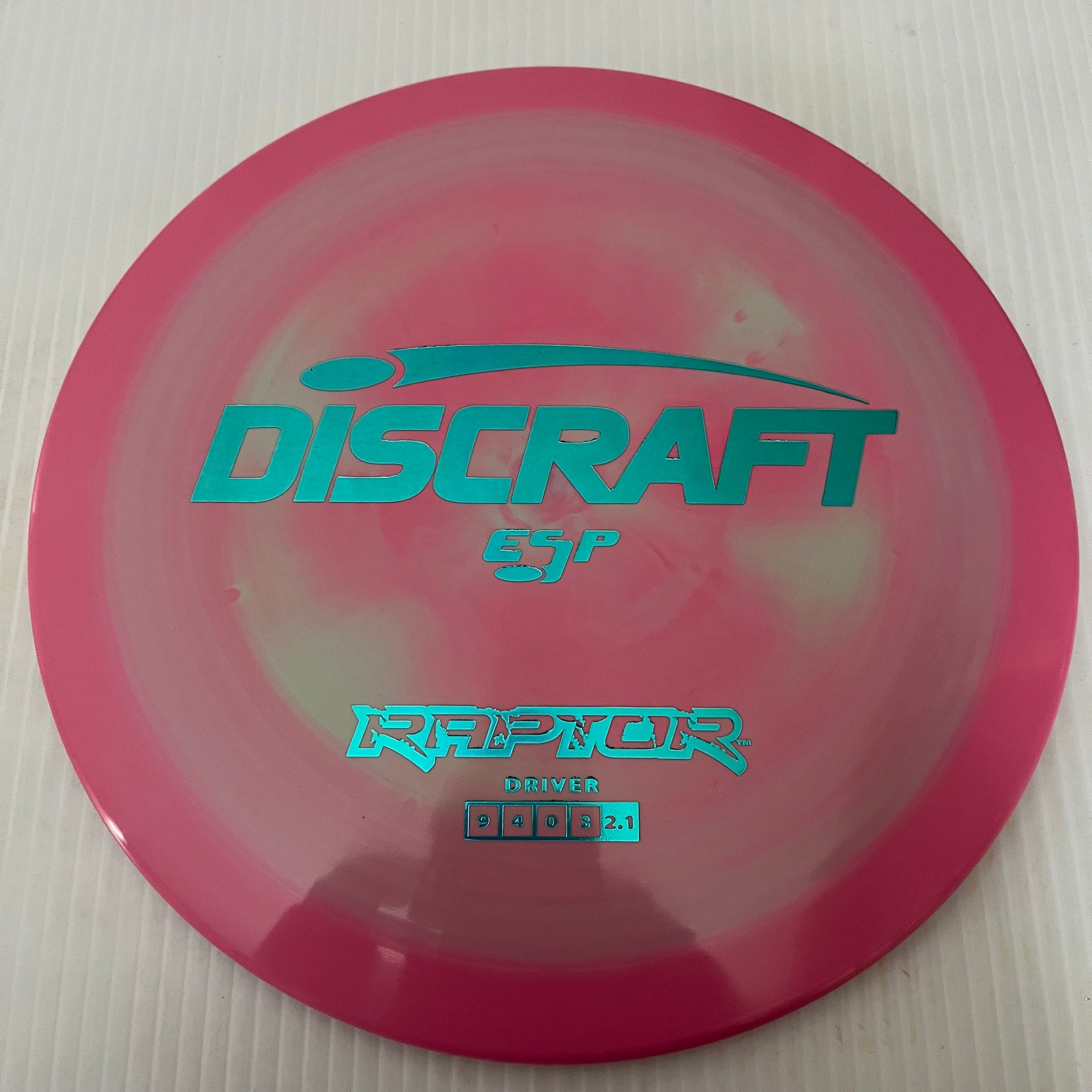 Discraft ESP Raptor 9/4/0/3 (170-172 grams)