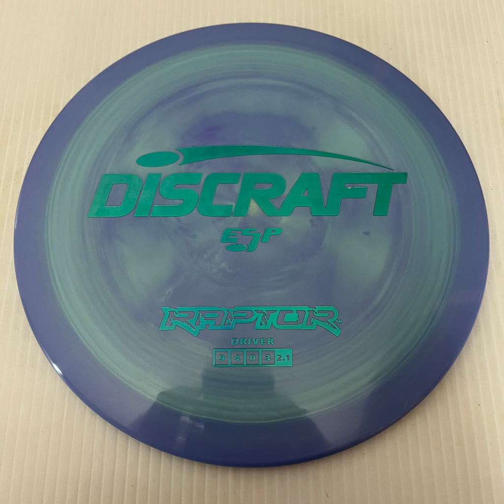 Discraft ESP Raptor 9/4/0/3 (170-172 grams)