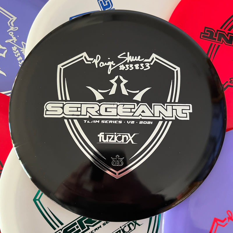 Dynamic Discs 2021 Paige Shue Team Series V2 Fuzion-X Sergeant 11/4/0/2.5
