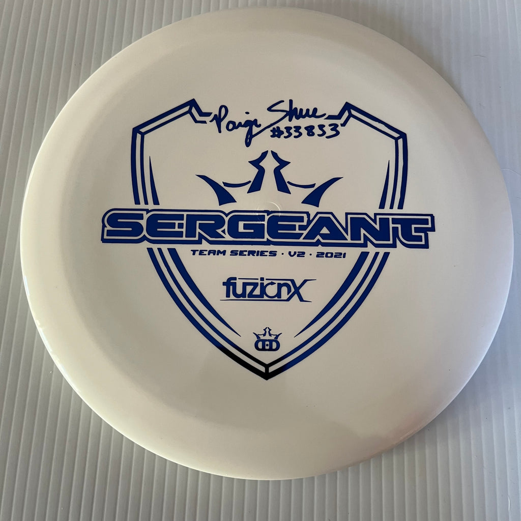 Dynamic Discs 2021 Paige Shue Team Series V2 Fuzion-X Sergeant 11/4/0/2.5