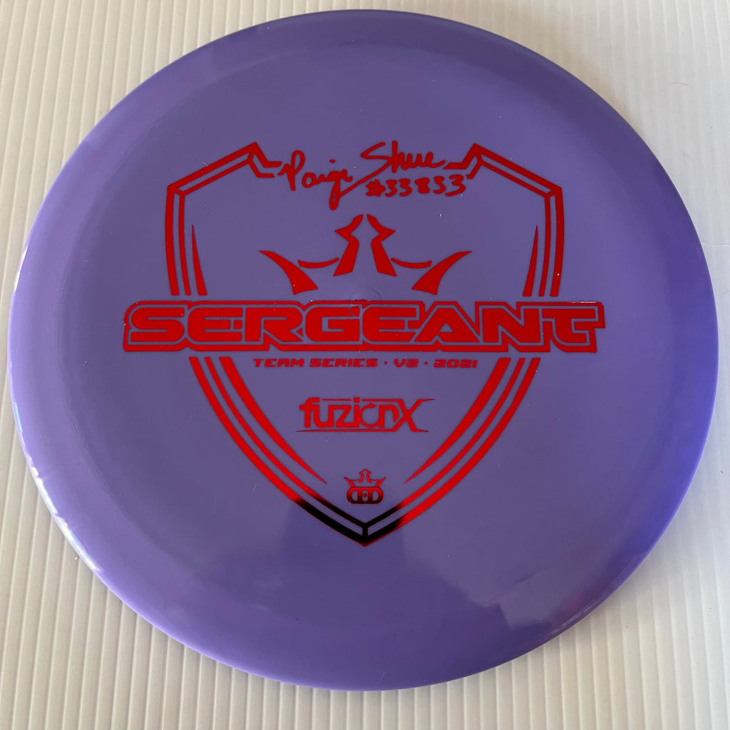 Dynamic Discs 2021 Paige Shue Team Series V2 Fuzion-X Sergeant 11/4/0/2.5