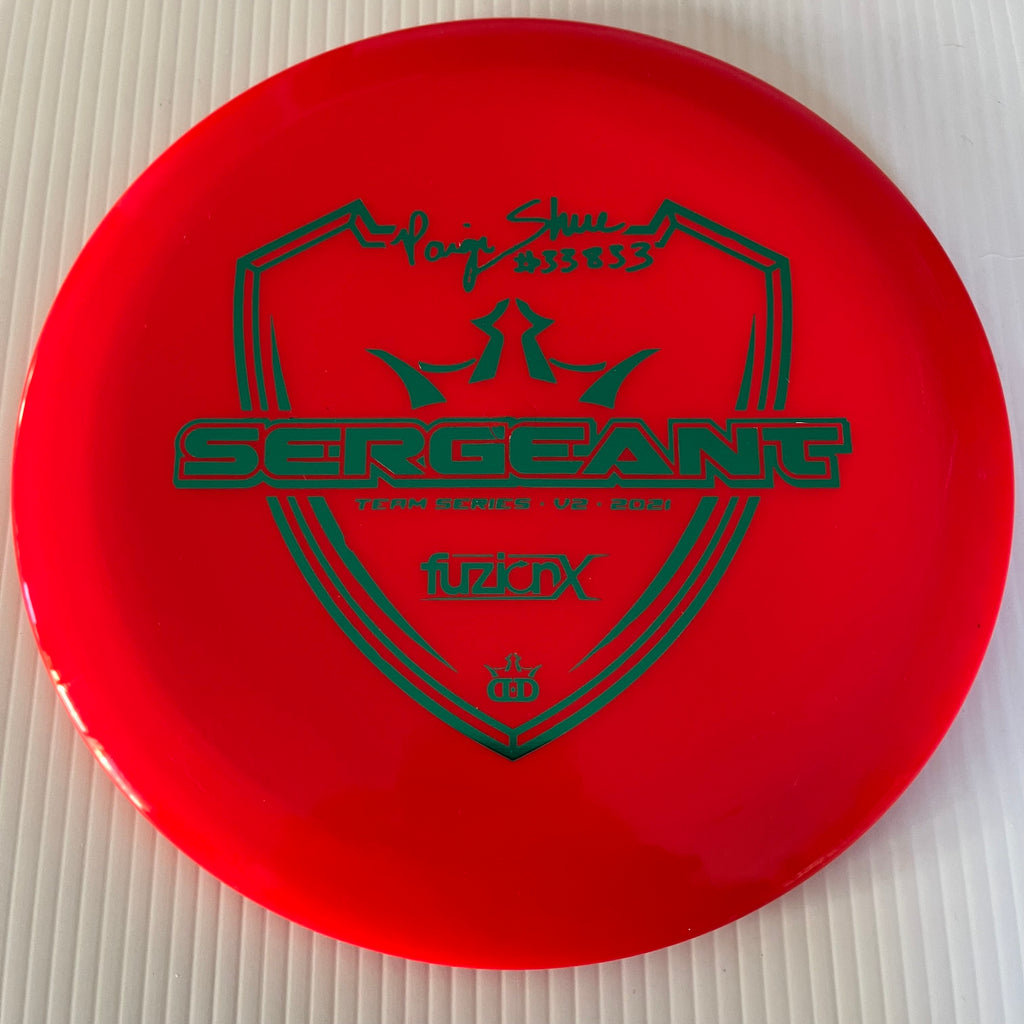Dynamic Discs 2021 Paige Shue Team Series V2 Fuzion-X Sergeant 11/4/0/2.5
